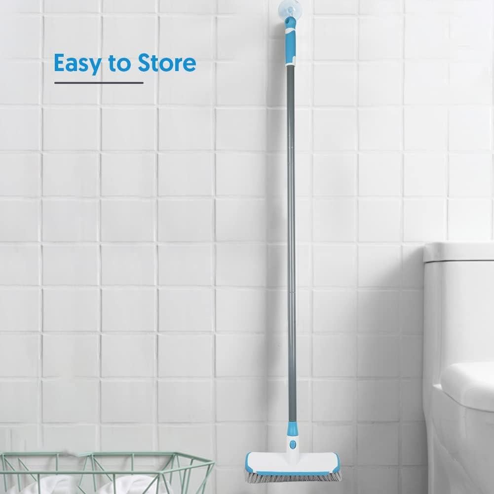 Cepillo de Fregar con Mango Largo ILAVCOOL Azul 2 en 1