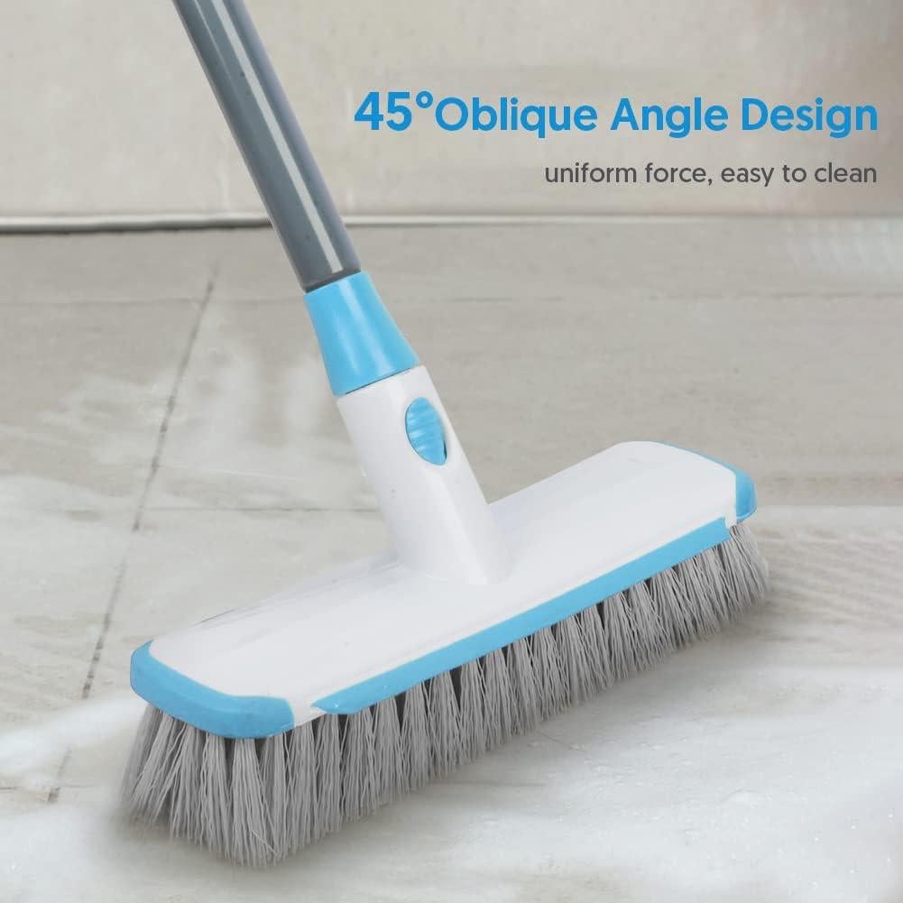 Cepillo de Fregar con Mango Largo ILAVCOOL Azul 2 en 1