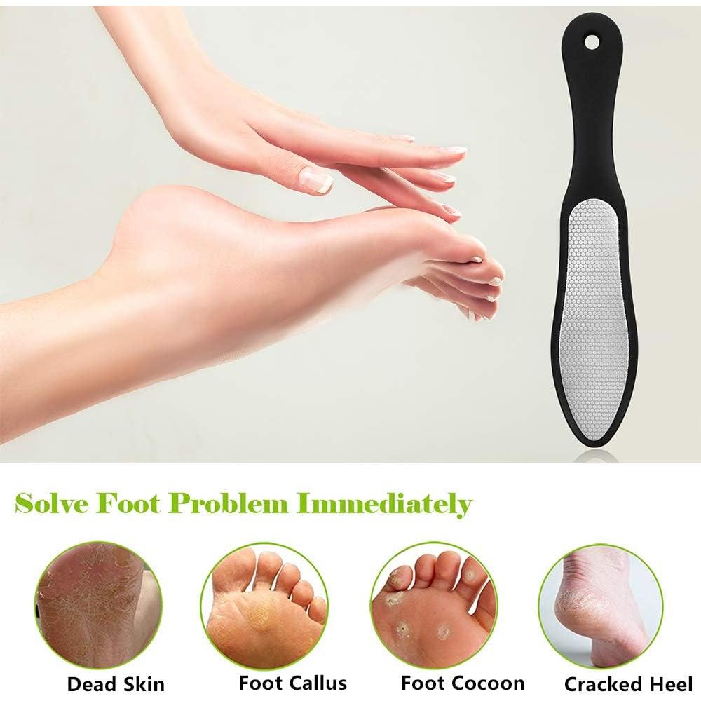Lima de Pedicura BEZOX Doble Cara Acero Inoxidable 26cm