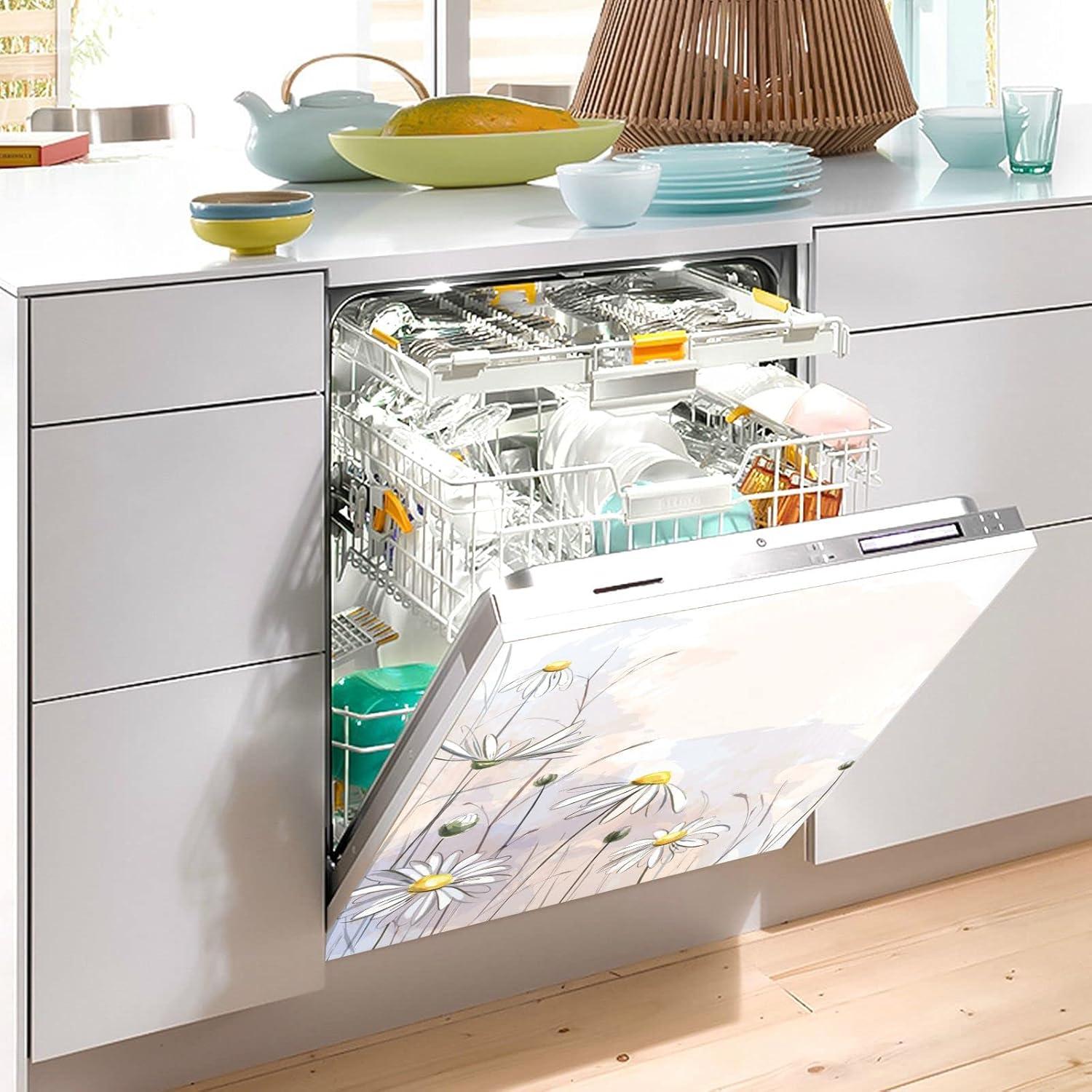 Cubierta Magnética para Lavavajillas Bolaz 58x66 cm Floral