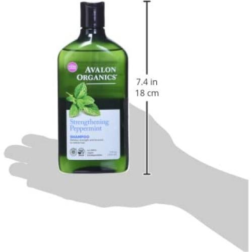 Champú Fortalecedor de Menta Avalon Organics 311 ml
