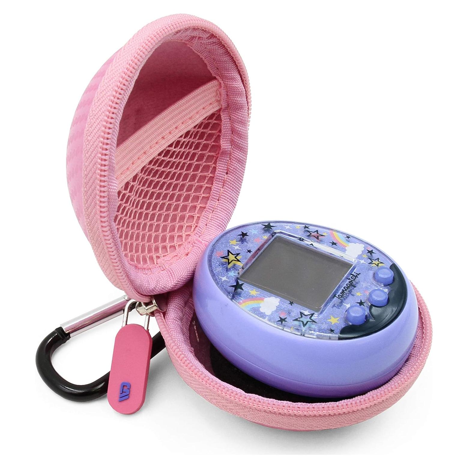 Funda Protectora Rosa CASEMATIX para Tamagotchi On - Compacta