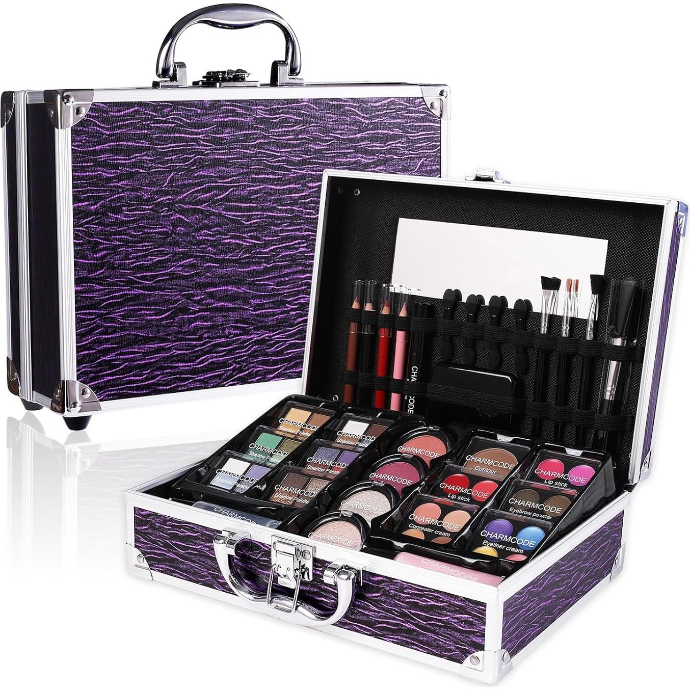 Kit de Maquillaje CHARMCODE Púrpura para Chicas y Mujeres