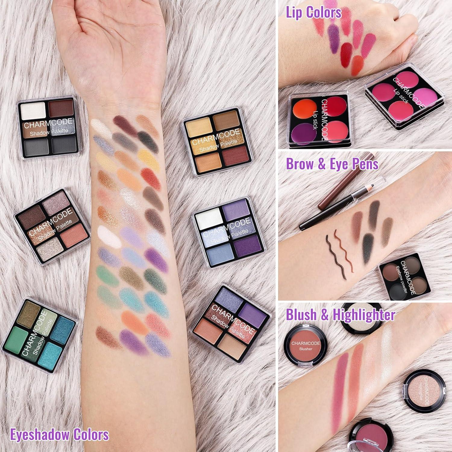 Kit de Maquillaje CHARMCODE Púrpura para Chicas y Mujeres