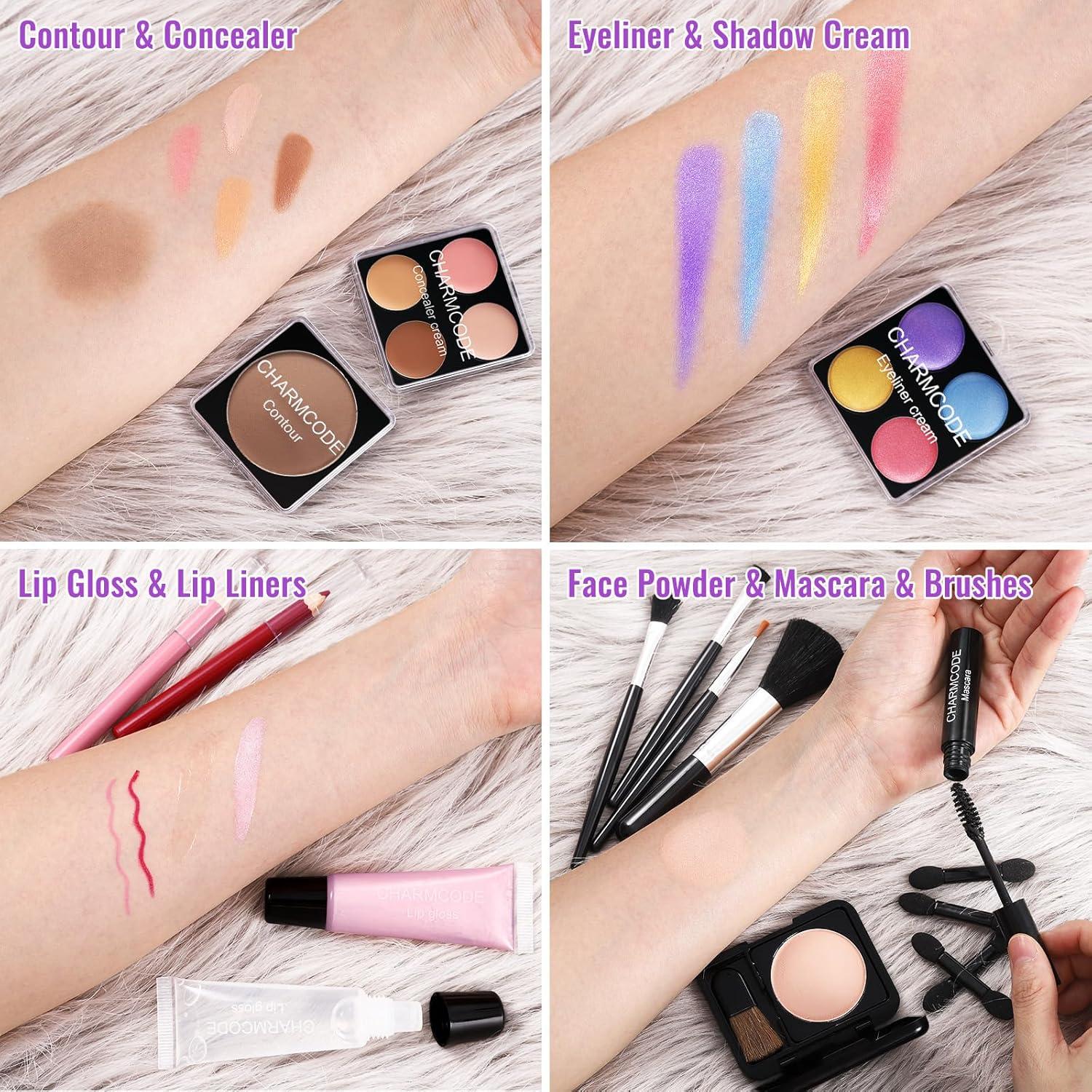 Kit de Maquillaje CHARMCODE Púrpura para Chicas y Mujeres