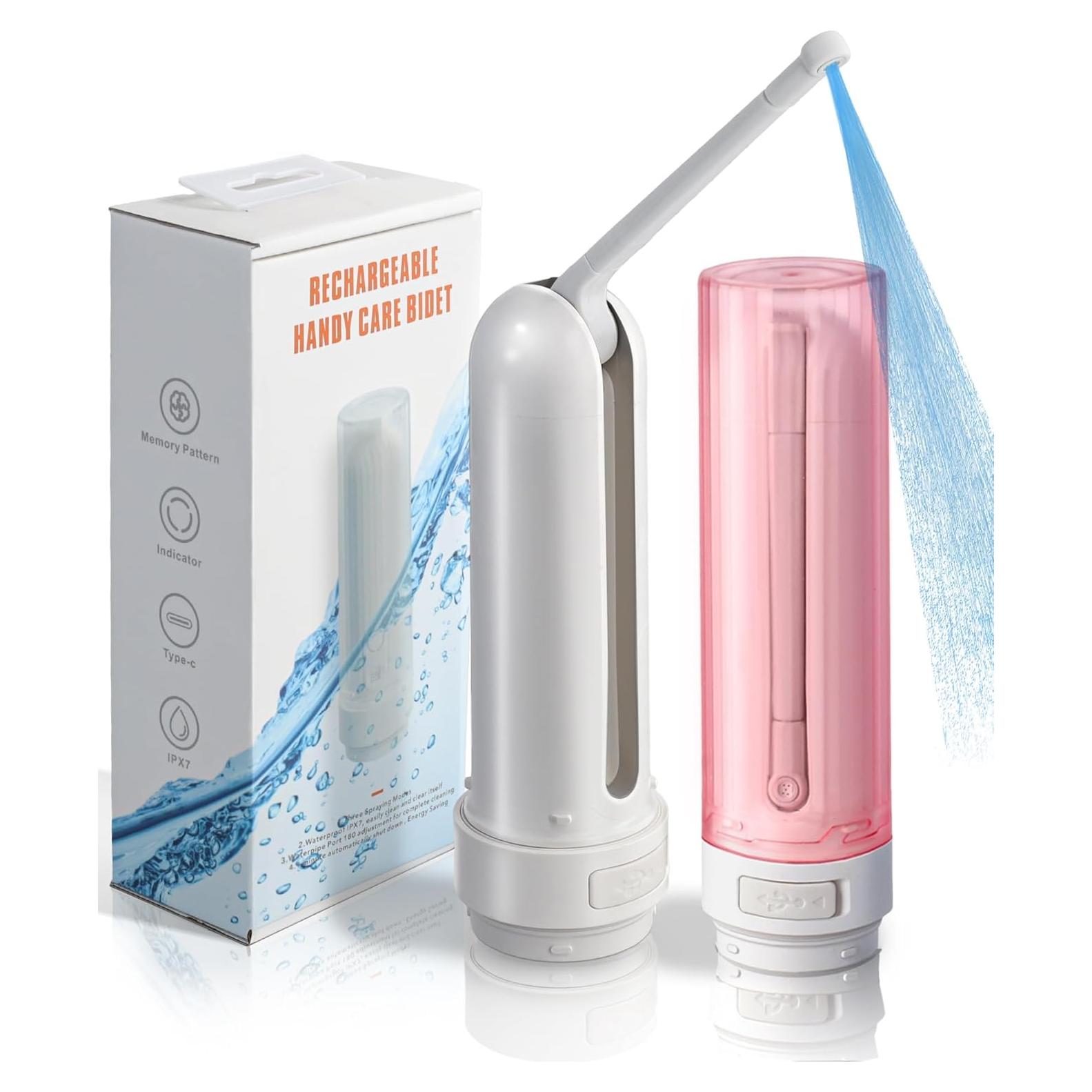 Bidet Portátil Recargable USB-C VIVIV 180ml Higiene Personal