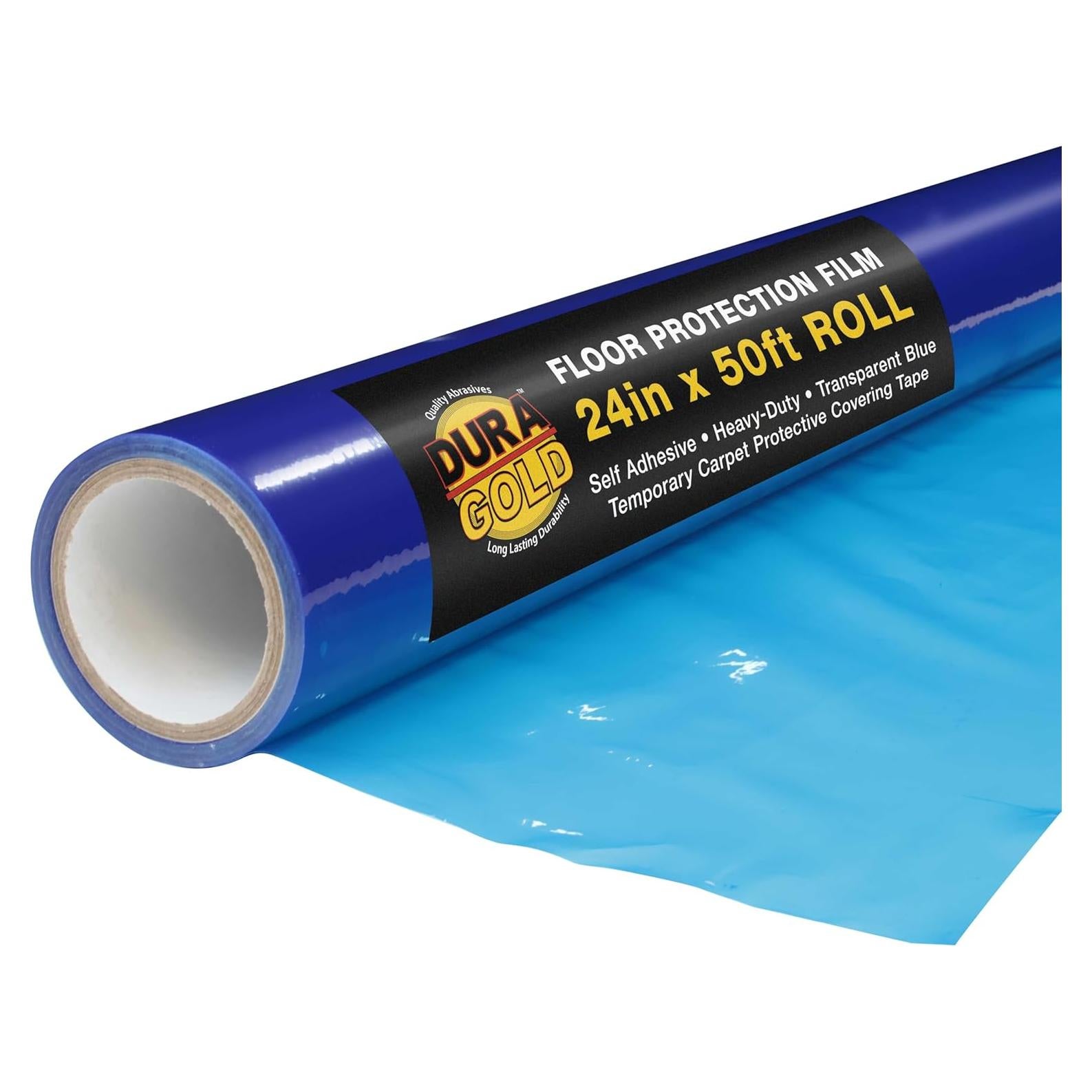 Película Protectora de Suelo Dura-Gold 24" x 15.24m Azul