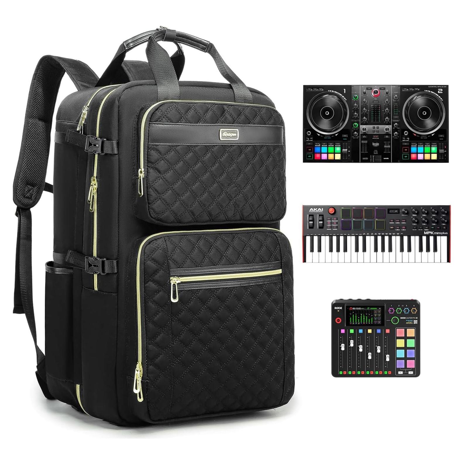 Mochila DJ Rabjen para Mezclador y Controladores 53 cm