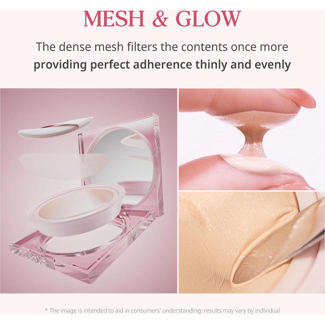 Cojín Maquillaje CLIO Kill Cover Glow 15g x2 Piel Radiante