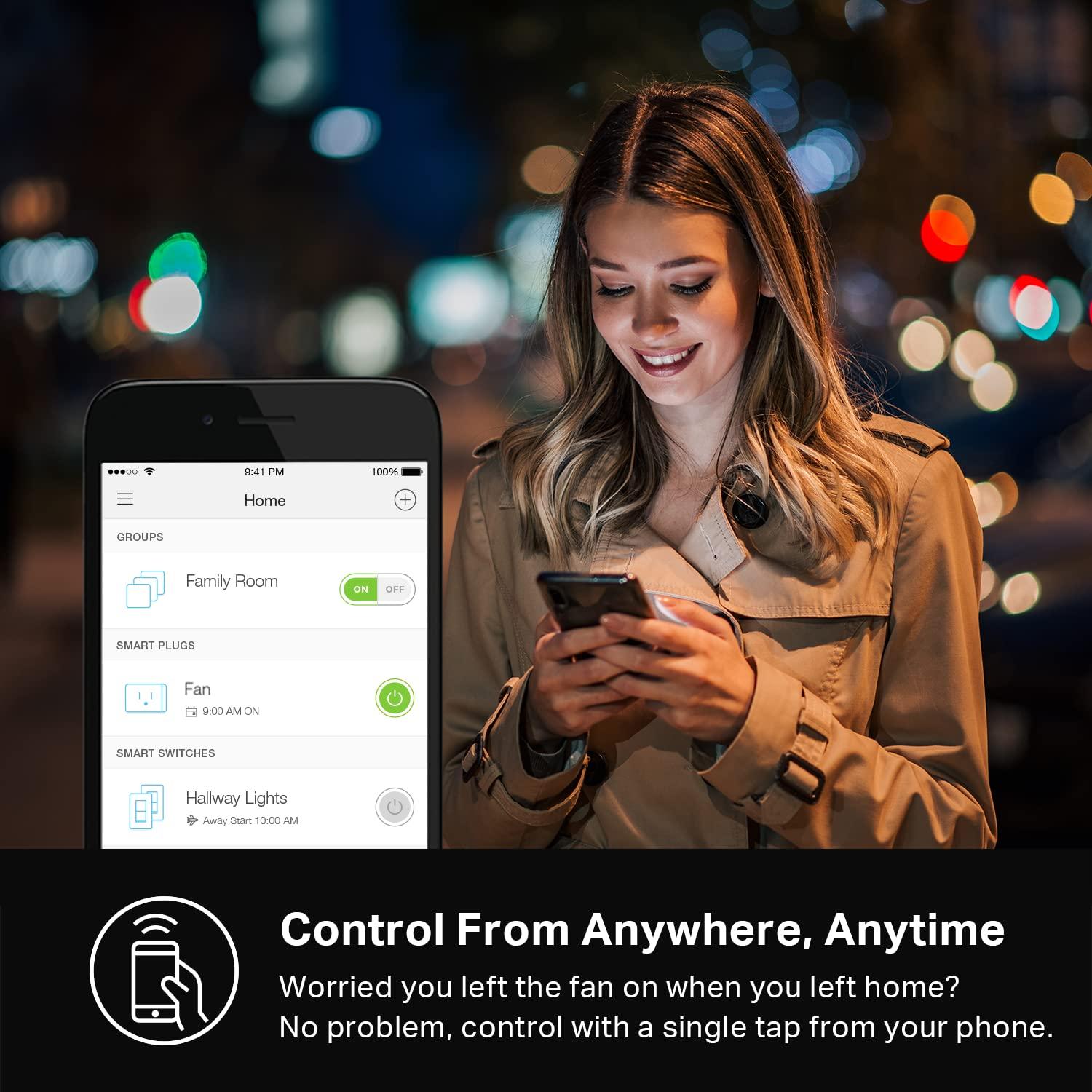 Enchufe Inteligente Kasa EP25 Compatible con HomeKit 15A