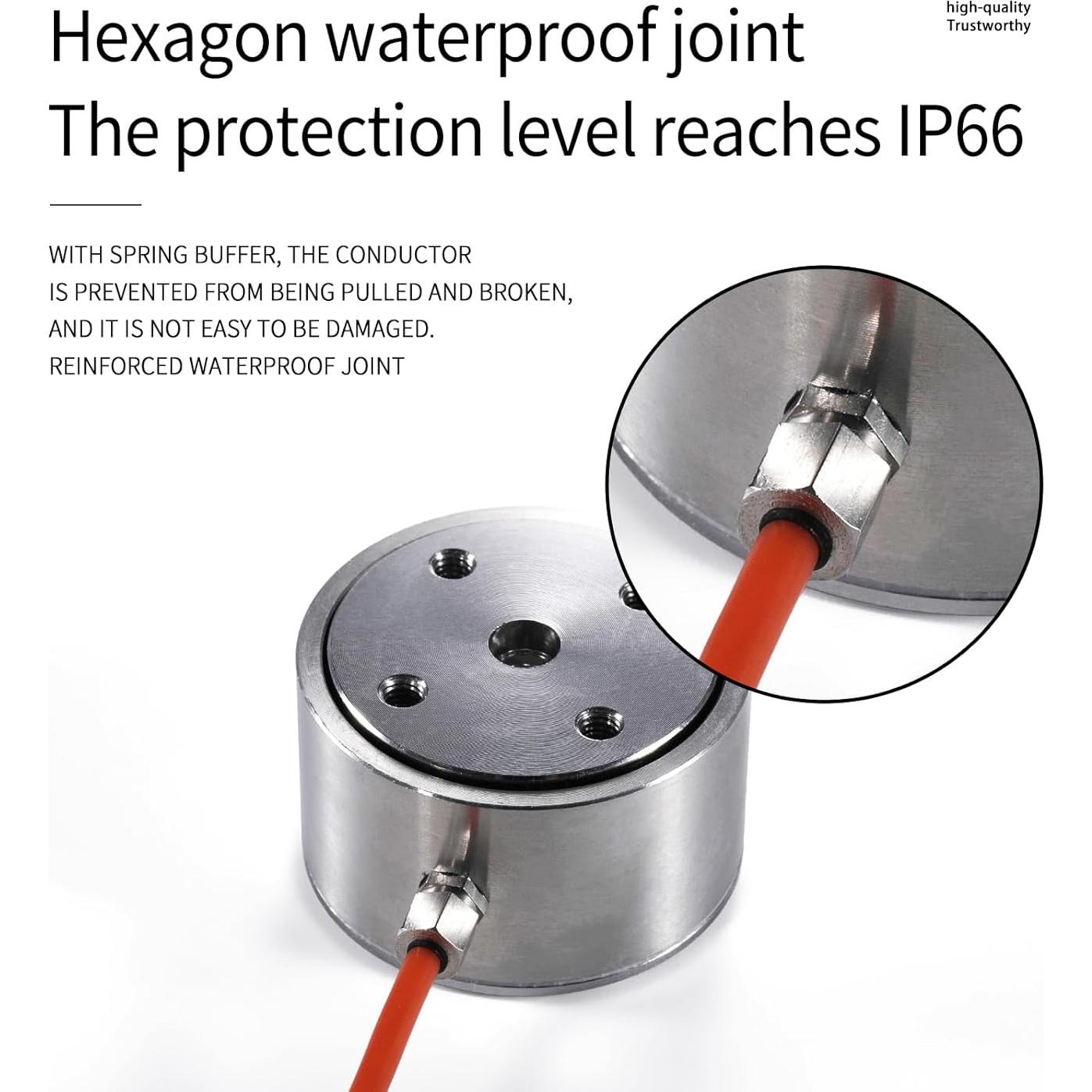 Sensor de Célula de Carga QILICHUANGAN 0-5KG Acero Inoxidable