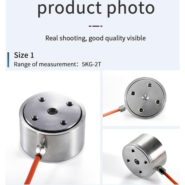 Sensor de Célula de Carga QILICHUANGAN 0-5KG Acero Inoxidable