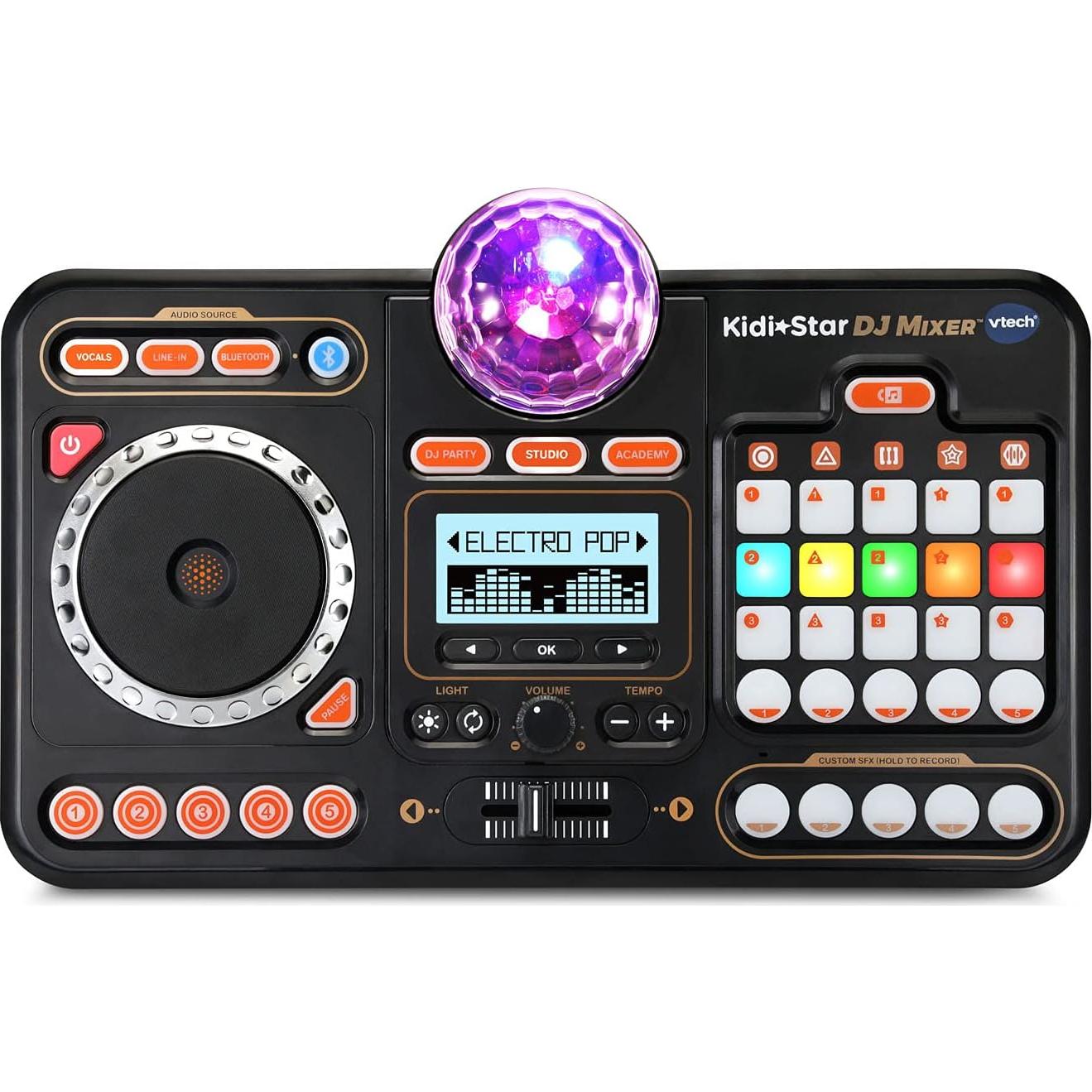 Mesa de DJ VTech Kidi Star con 15 canciones y Bluetooth