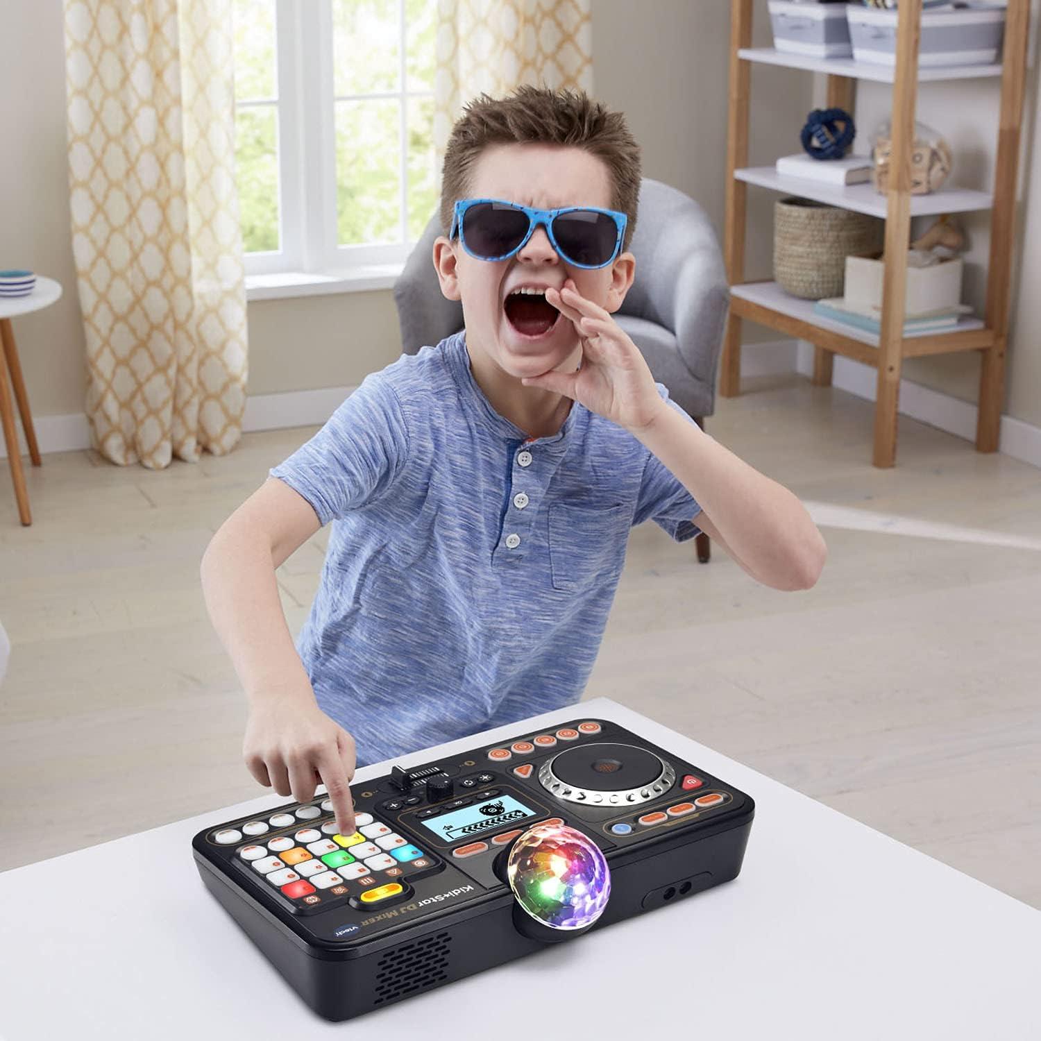 Mesa de DJ VTech Kidi Star con 15 canciones y Bluetooth