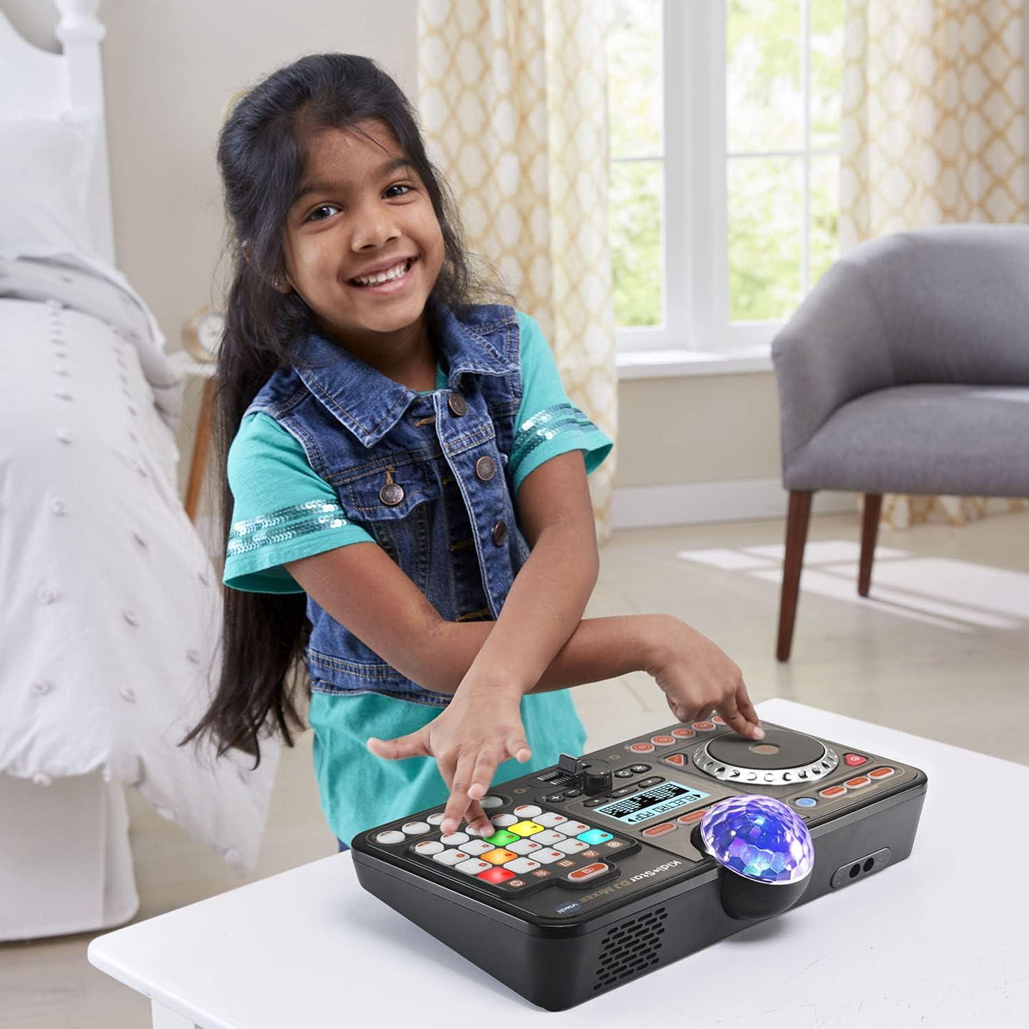 Mesa de DJ VTech Kidi Star con 15 canciones y Bluetooth