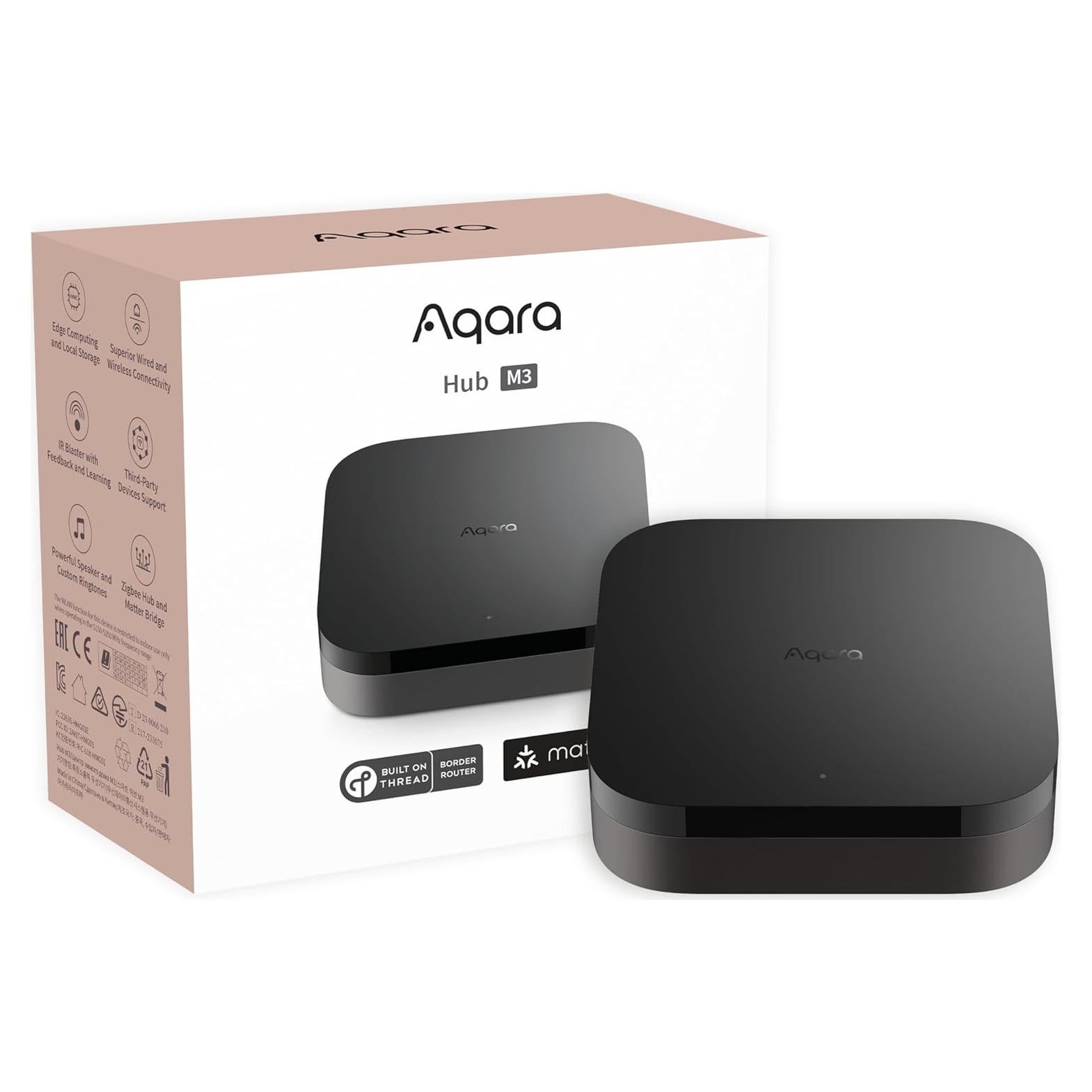 Hub Inteligente Aqara M3 para Automatización del Hogar - Zigbee, Thread, Wi-Fi