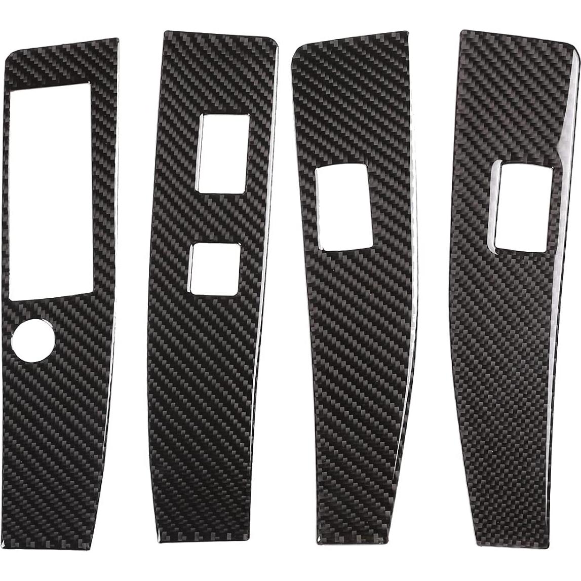 Cubierta Interruptor Ventana Toyota Tacoma 2016-2023 4Pcs ABS