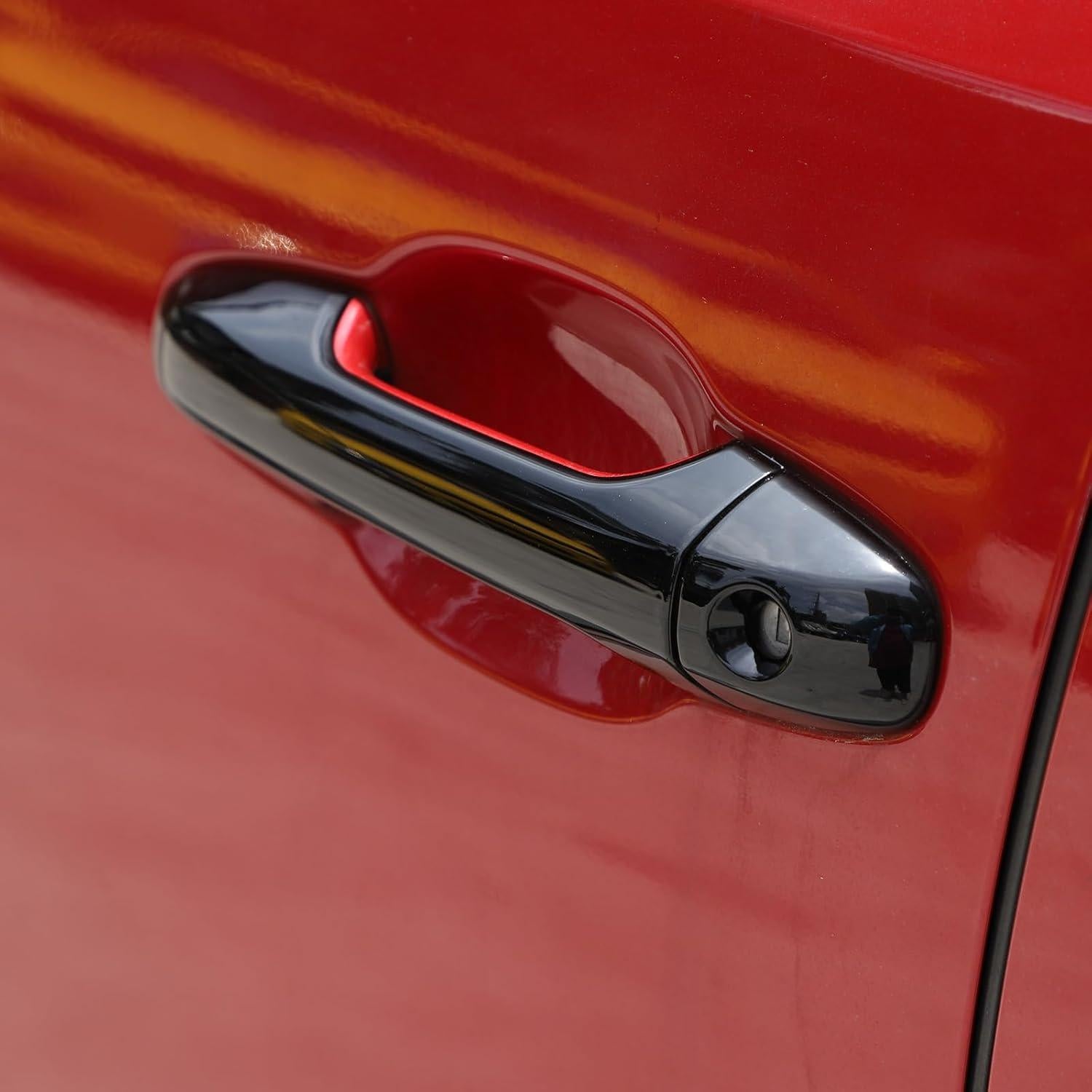 Cubierta Mango Puerta Toyota Tacoma 2015-2022 LLKUANG ABS Negro