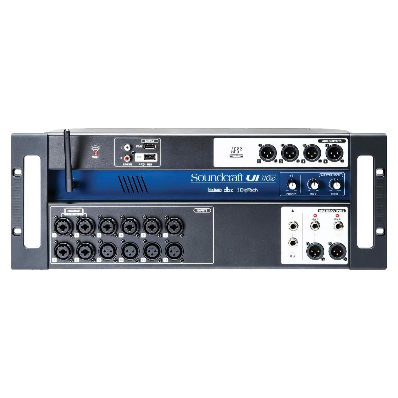 Mezclador Digital Soundcraft Ui16 16 Canales Control Remoto