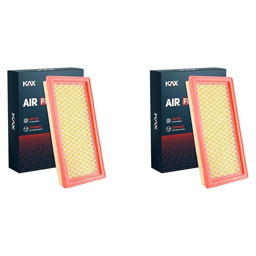 Filtro de Aire KAX CA11215 para Nissan Versa/Micra/Note 2012-2019 - Paquete de 2