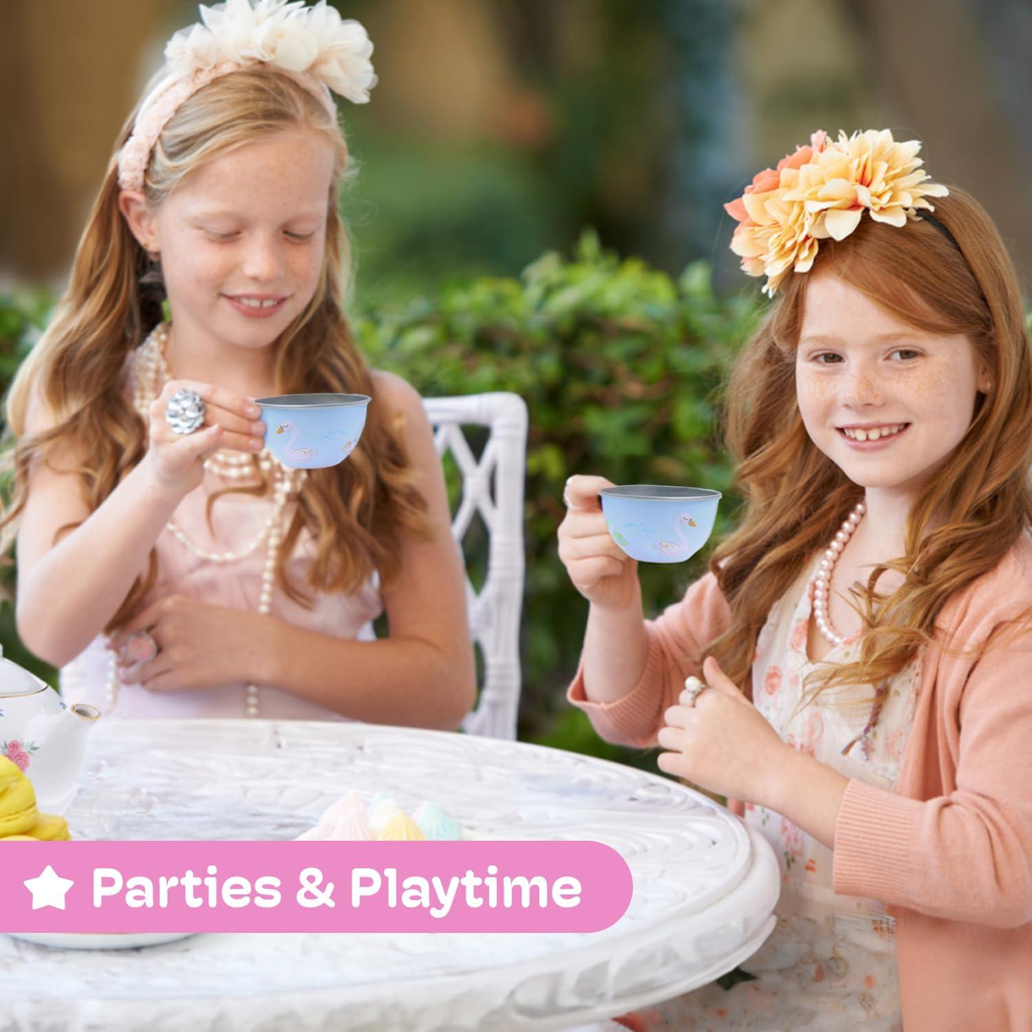 Juego de té Jewelkeeper Bailarina 15 Piezas con Estuche