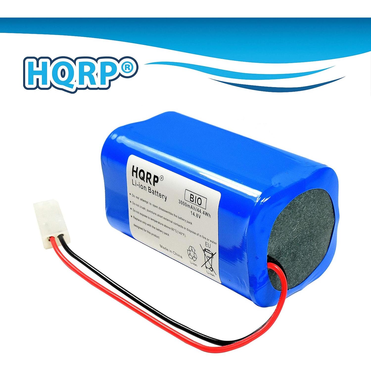 Batería HQRP 14.8V 3000mAh para BOBSWEEP Aspiradora
