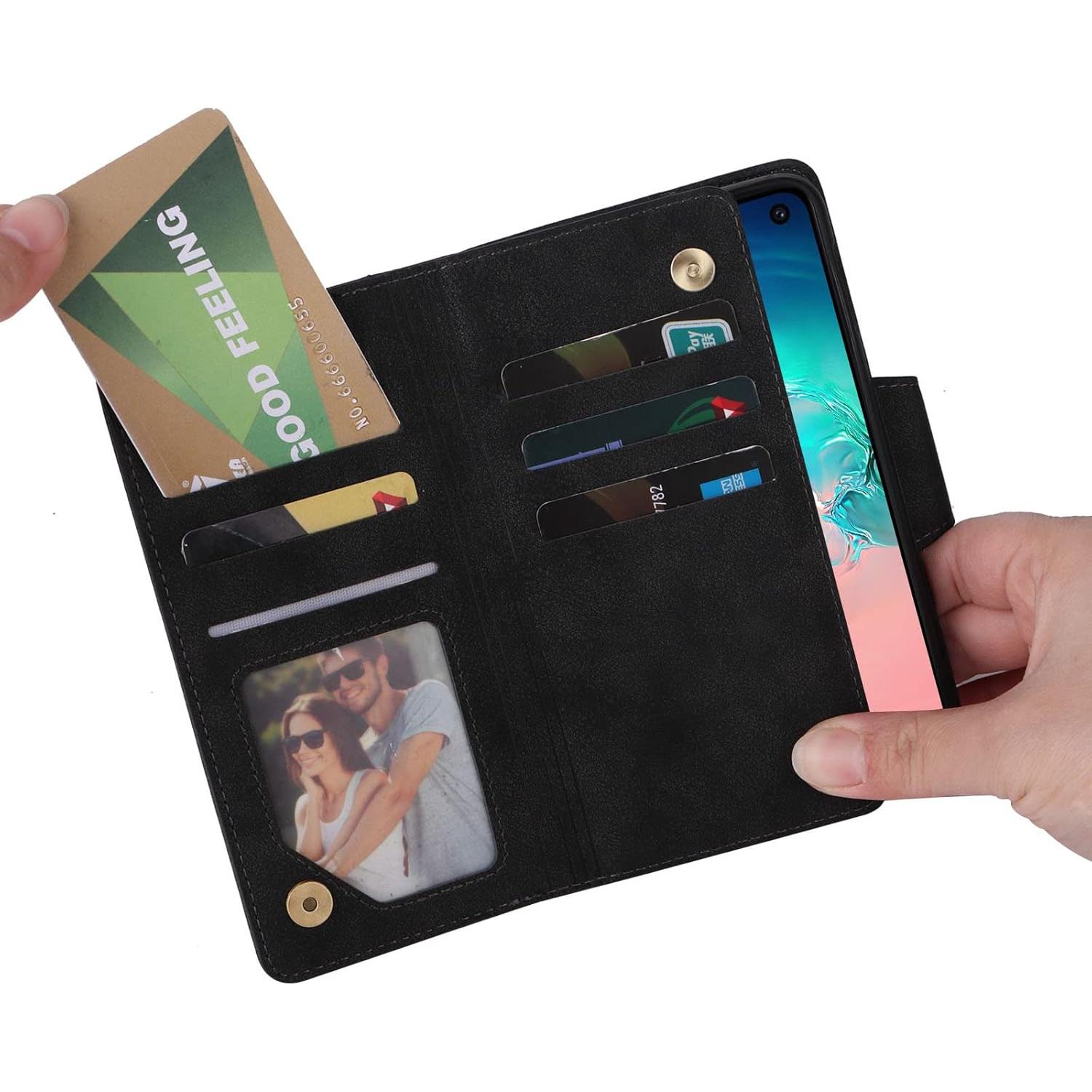 Funda Asuwish para Samsung Galaxy S10e con tapa y soporte