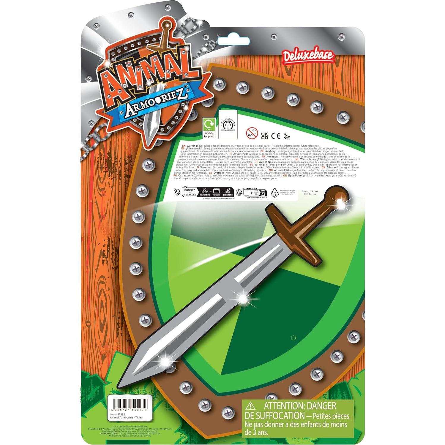 Conjunto de Disfraz Dragón Deluxebase con Espada y Escudo