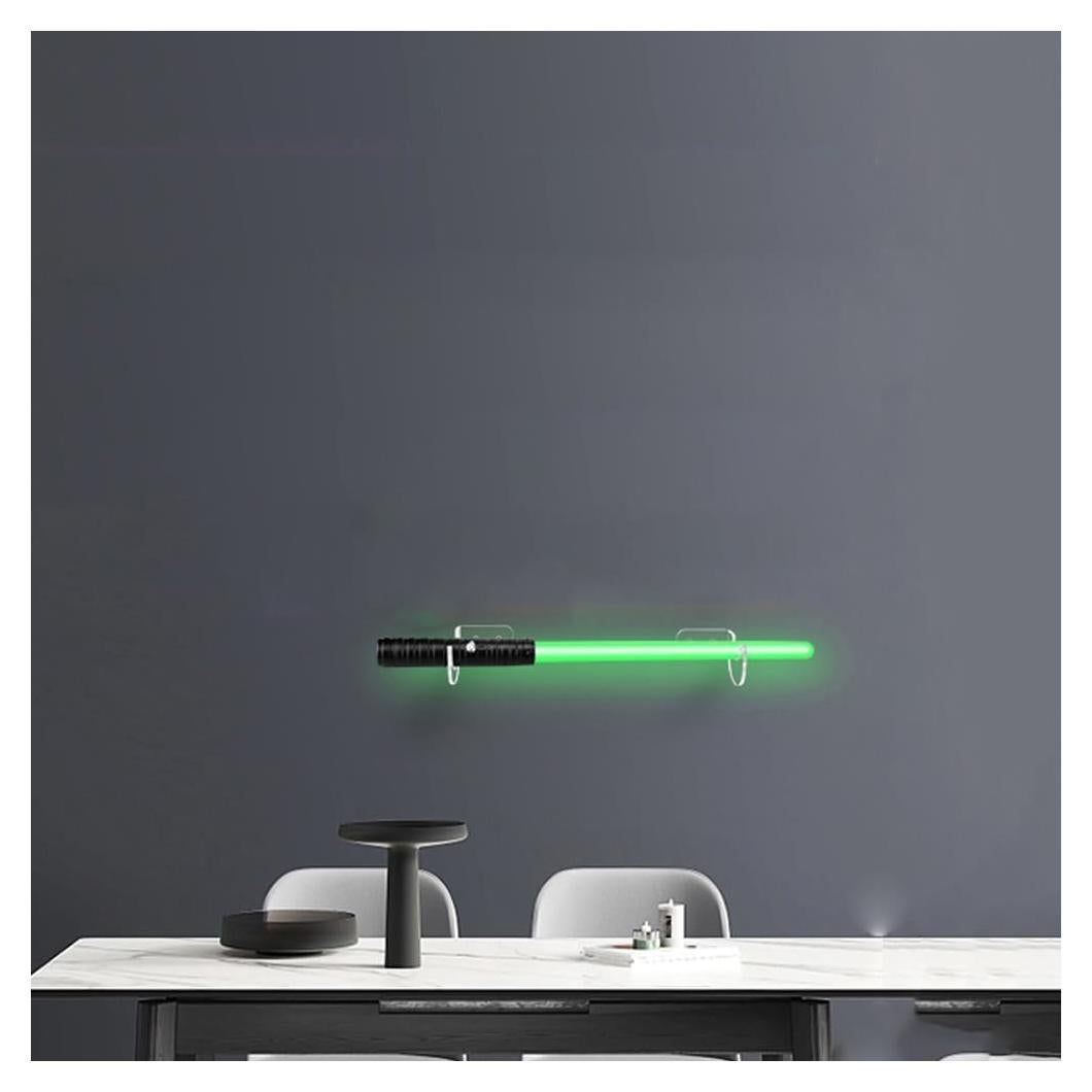 WANLIAN Lightsaber Wall Mount, Lightsaber Stand ,Suitable for Lightsaber Stand, Lightsaber Display Swords, Light Saber, Sword, Wall Bracket (1 large transparent)