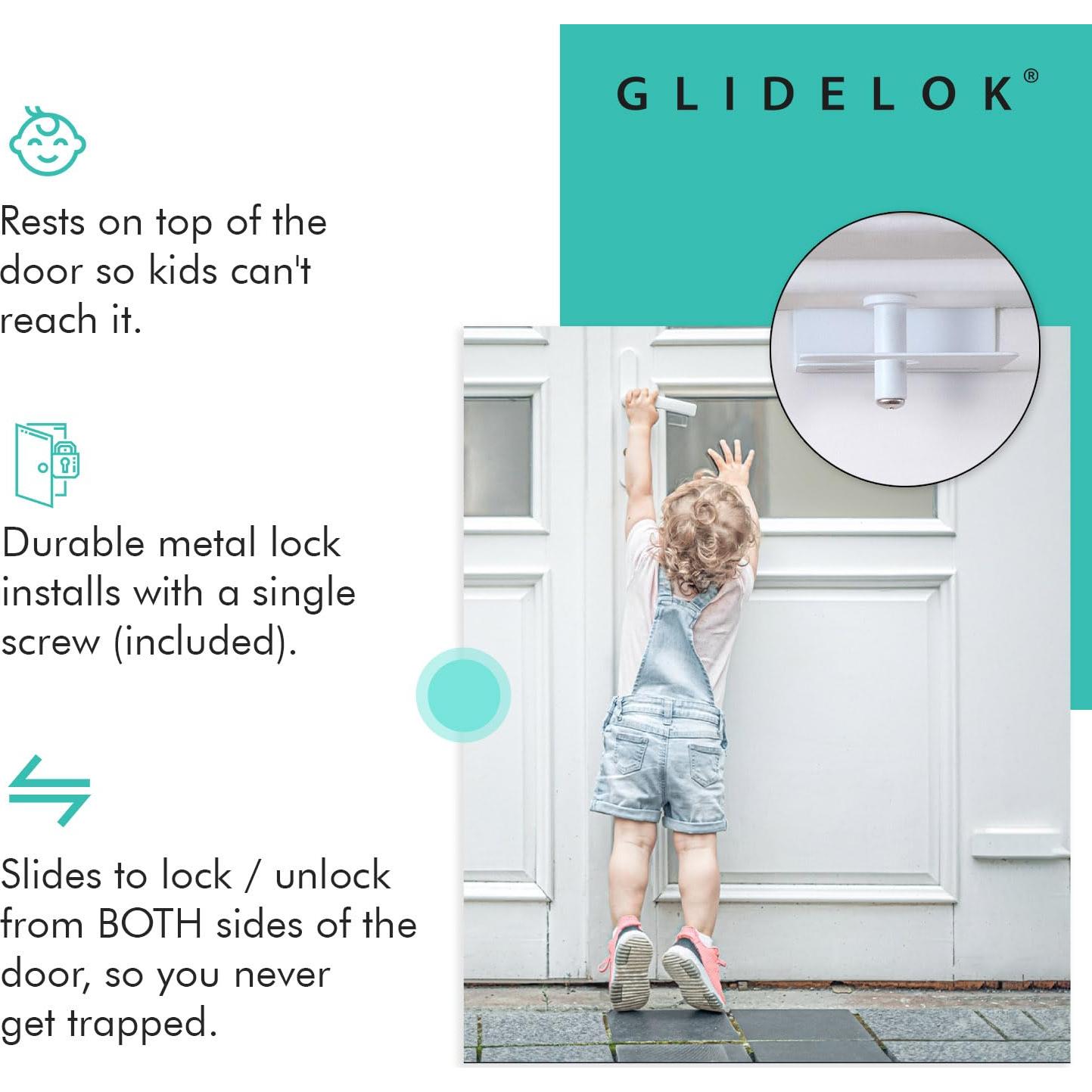 Cerradura de Seguridad para Niños GlideLok - Paquete de 4