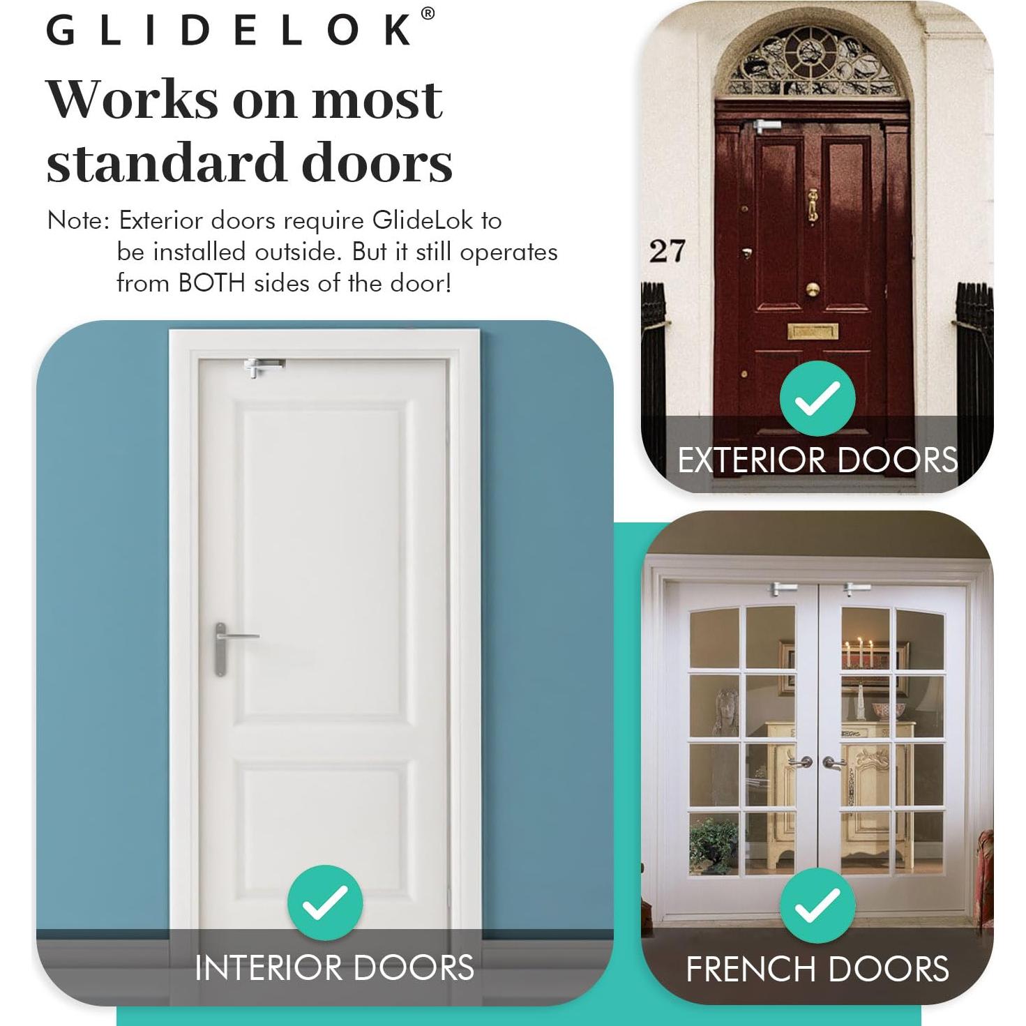 Cerradura de Seguridad para Niños GlideLok - Paquete de 4