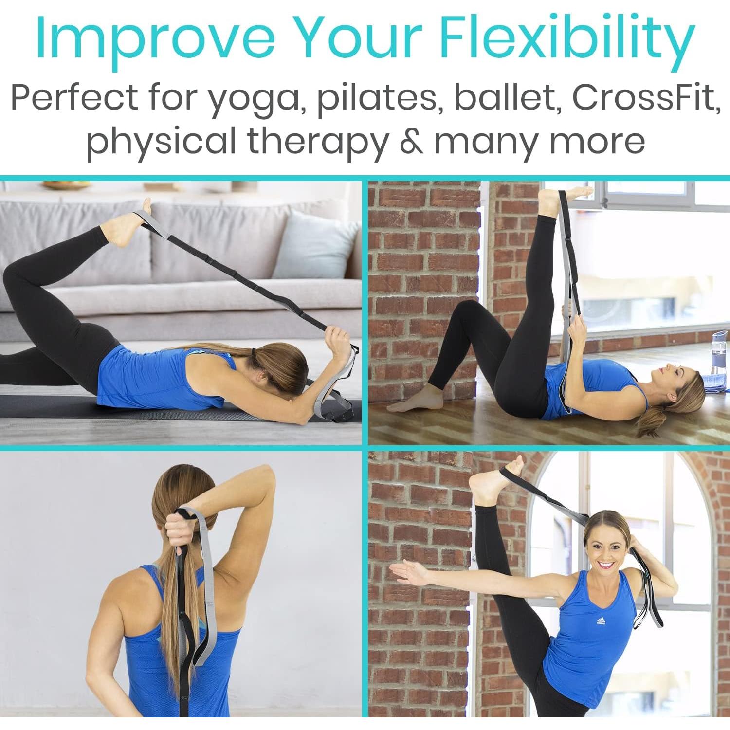 Banda de Estiramiento Vive 190.5 cm para Flexibilidad y Yoga