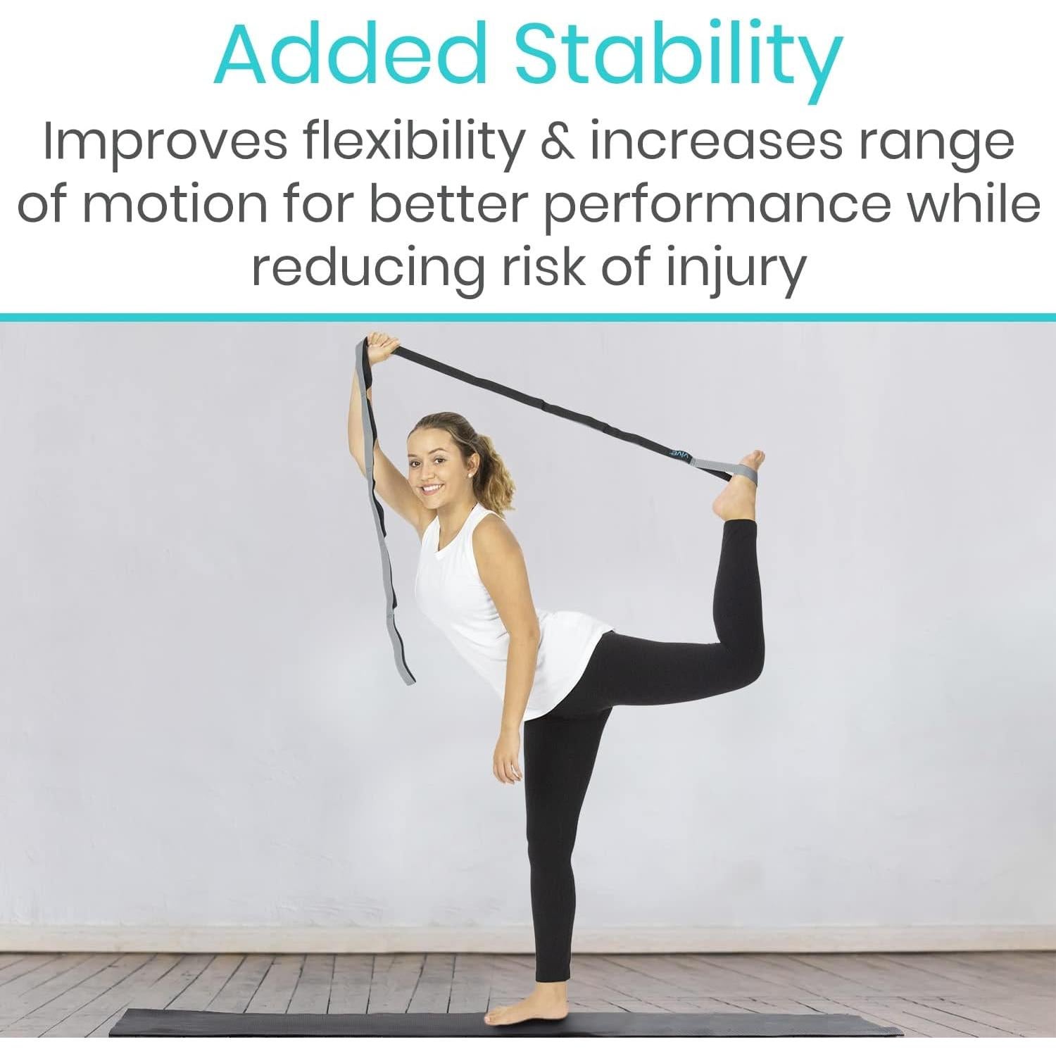 Banda de Estiramiento Vive 190.5 cm para Flexibilidad y Yoga