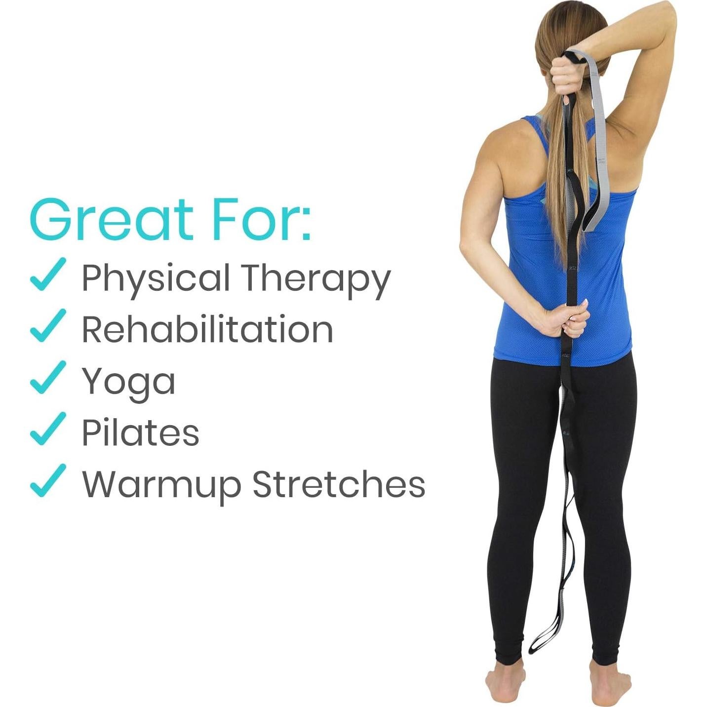 Banda de Estiramiento Vive 190.5 cm para Flexibilidad y Yoga