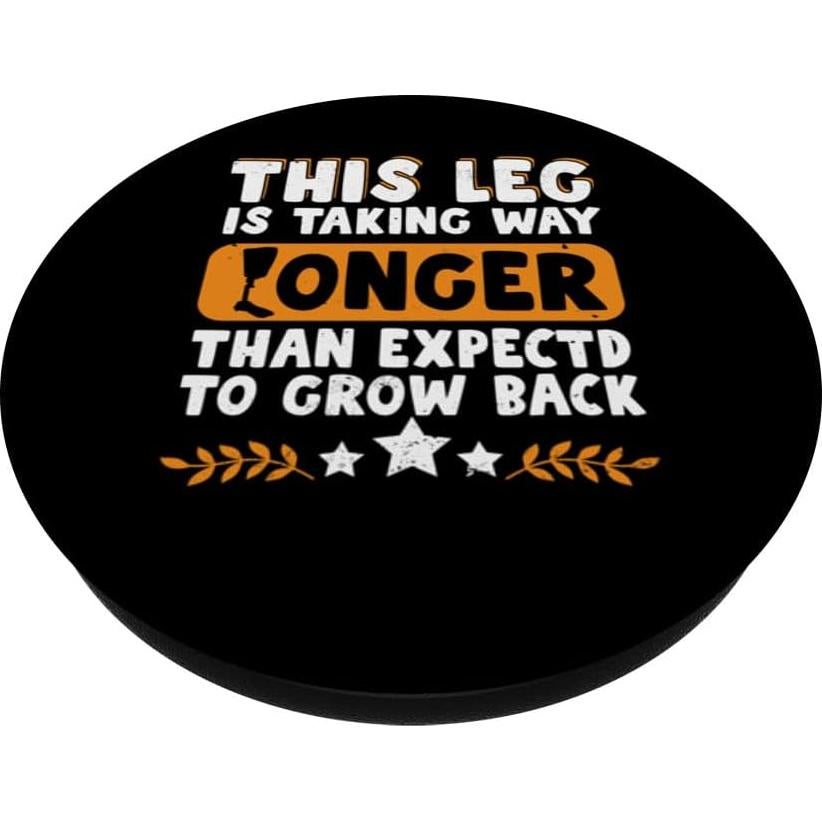 PopSockets Adhesivo PopGrip Prótese de Pierna Amputación