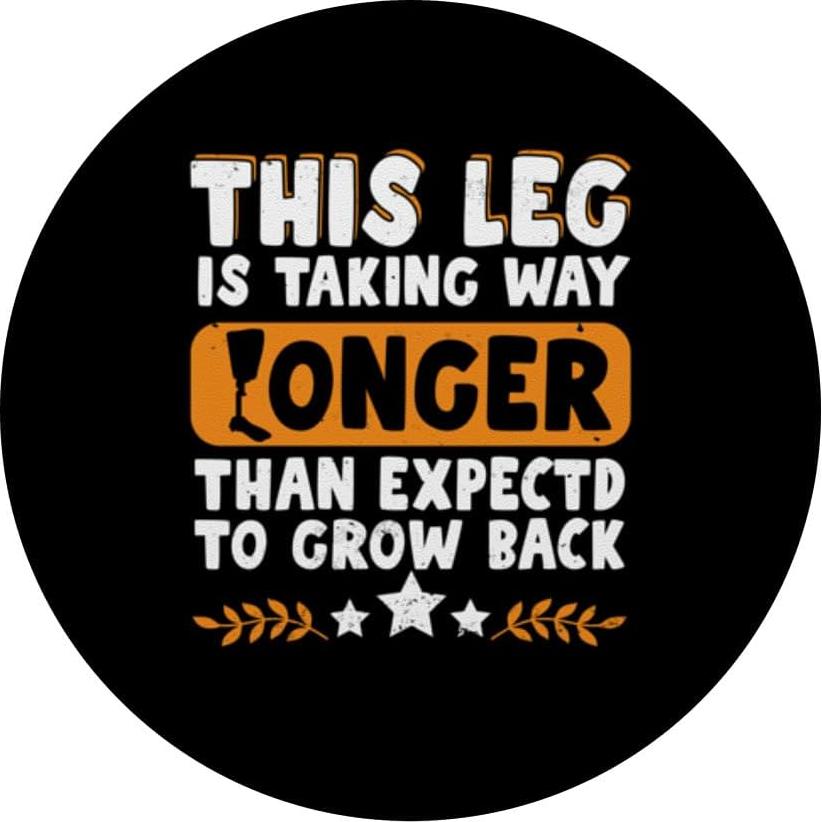 PopSockets Adhesivo PopGrip Prótese de Pierna Amputación