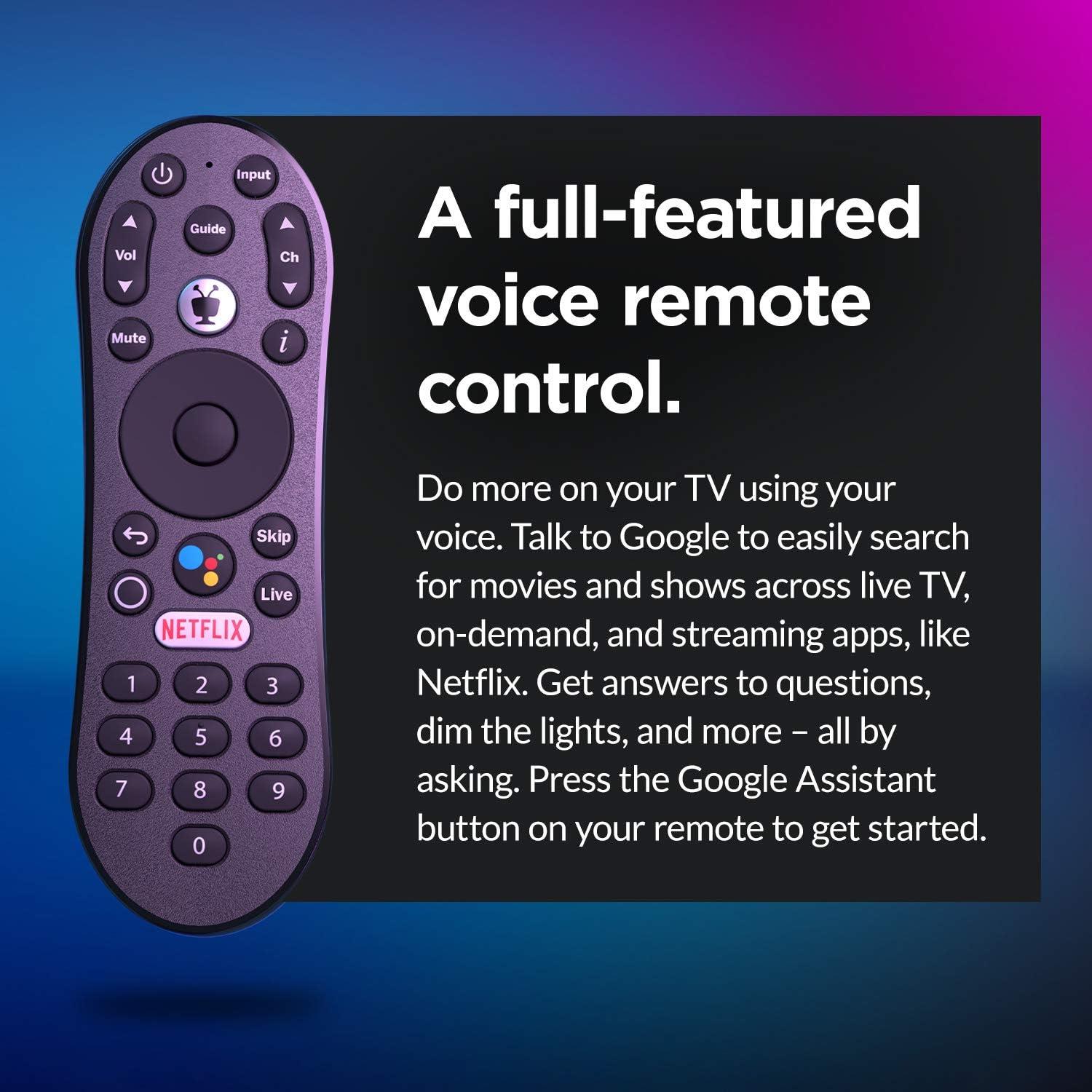 TiVo Stream 4K - Reproductor de Streaming 4K UHD con Android TV