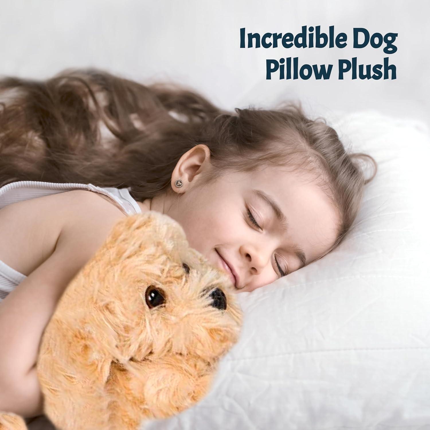 PixieCrush Peluche Labradoodle con 4 Cachorros 12,7cm