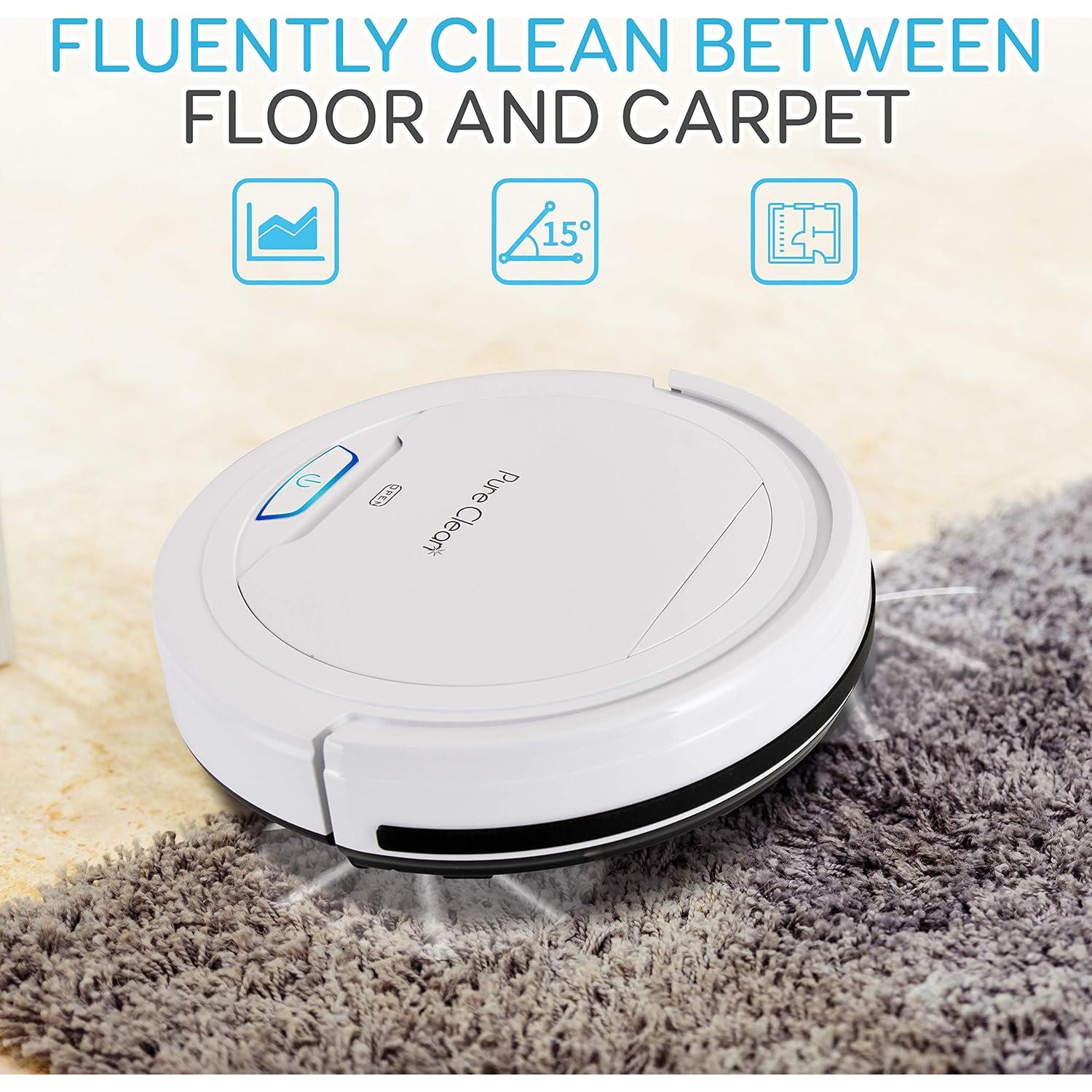 Aspiradora Robot SereneLife PUCRC25 - Batería Litio 90 Min