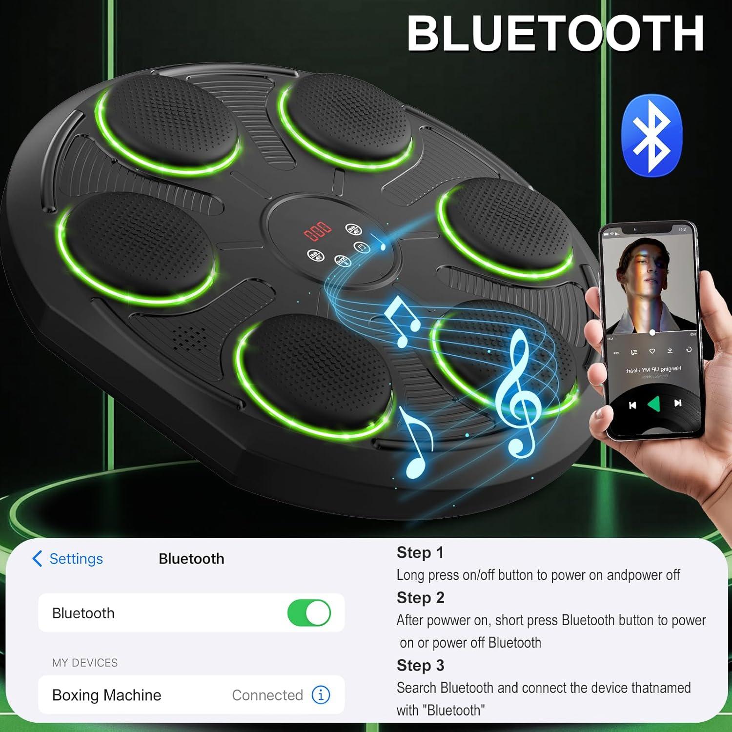 Máquina de Boxeo Musical Hlthair HJ-018 para Adultos y Niños