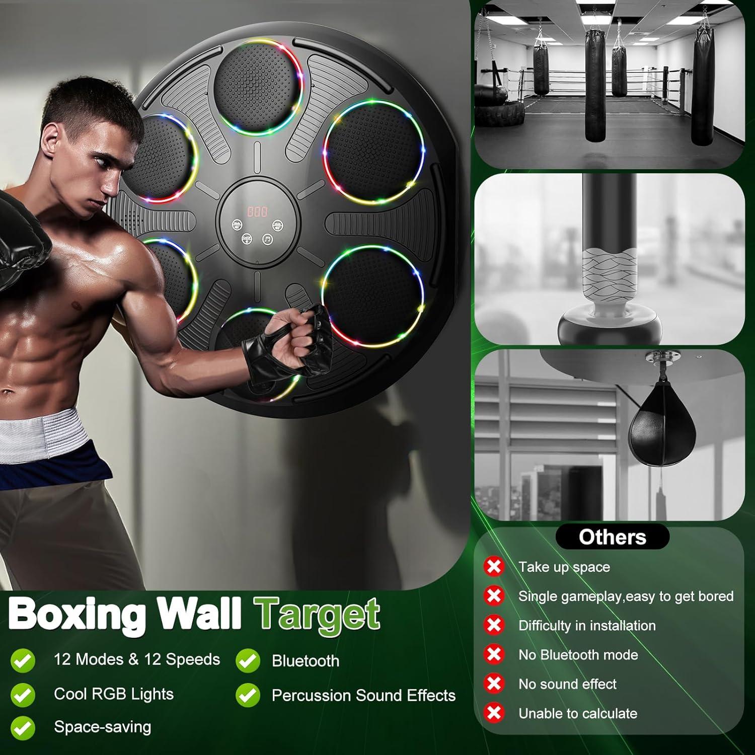 Máquina de Boxeo Musical Hlthair HJ-018 para Adultos y Niños