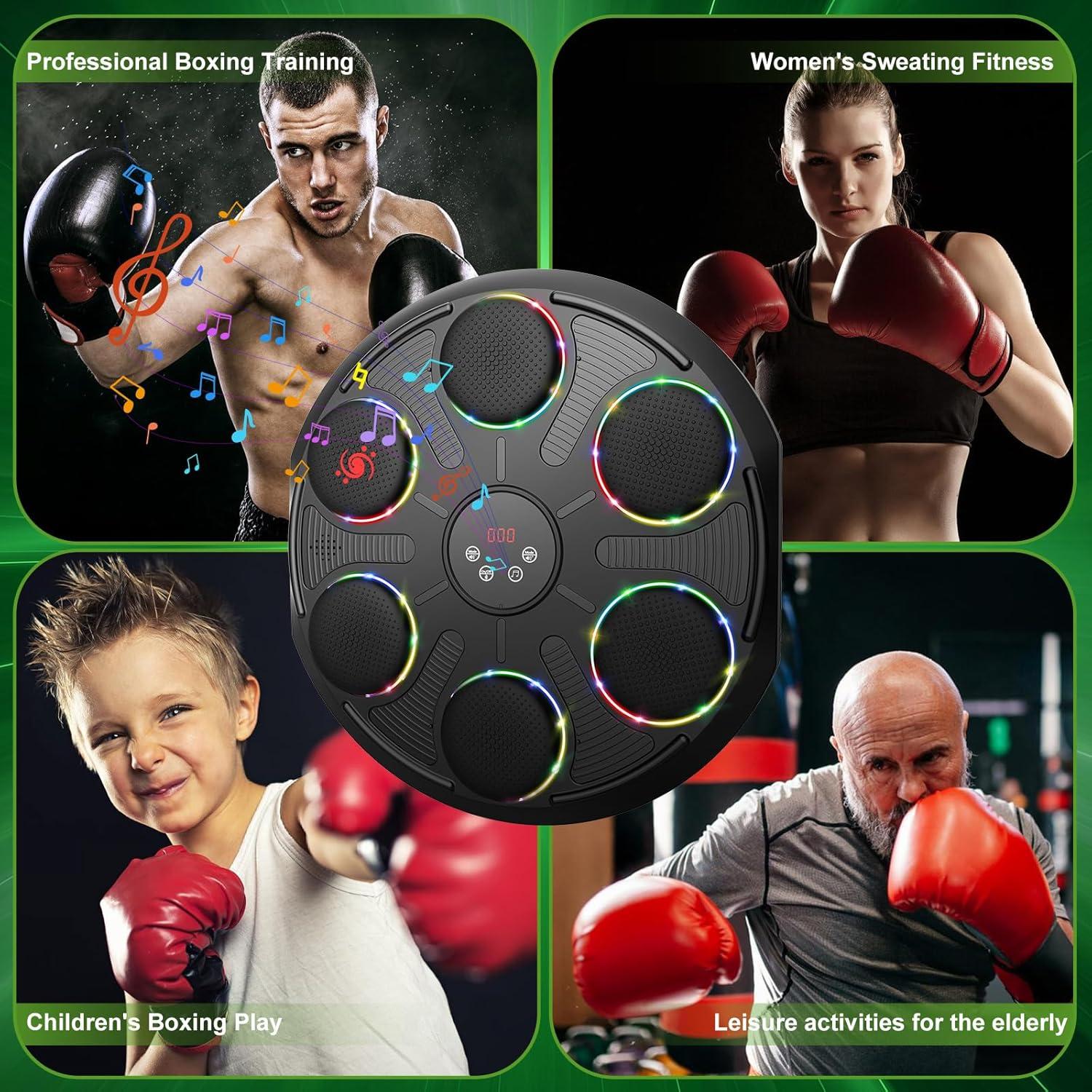 Máquina de Boxeo Musical Hlthair HJ-018 para Adultos y Niños