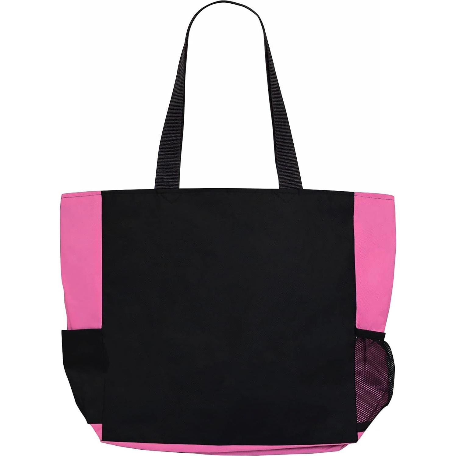 Bolsa Tote Lucha Como una Chica Knockout Rosa 5 Bolsillos