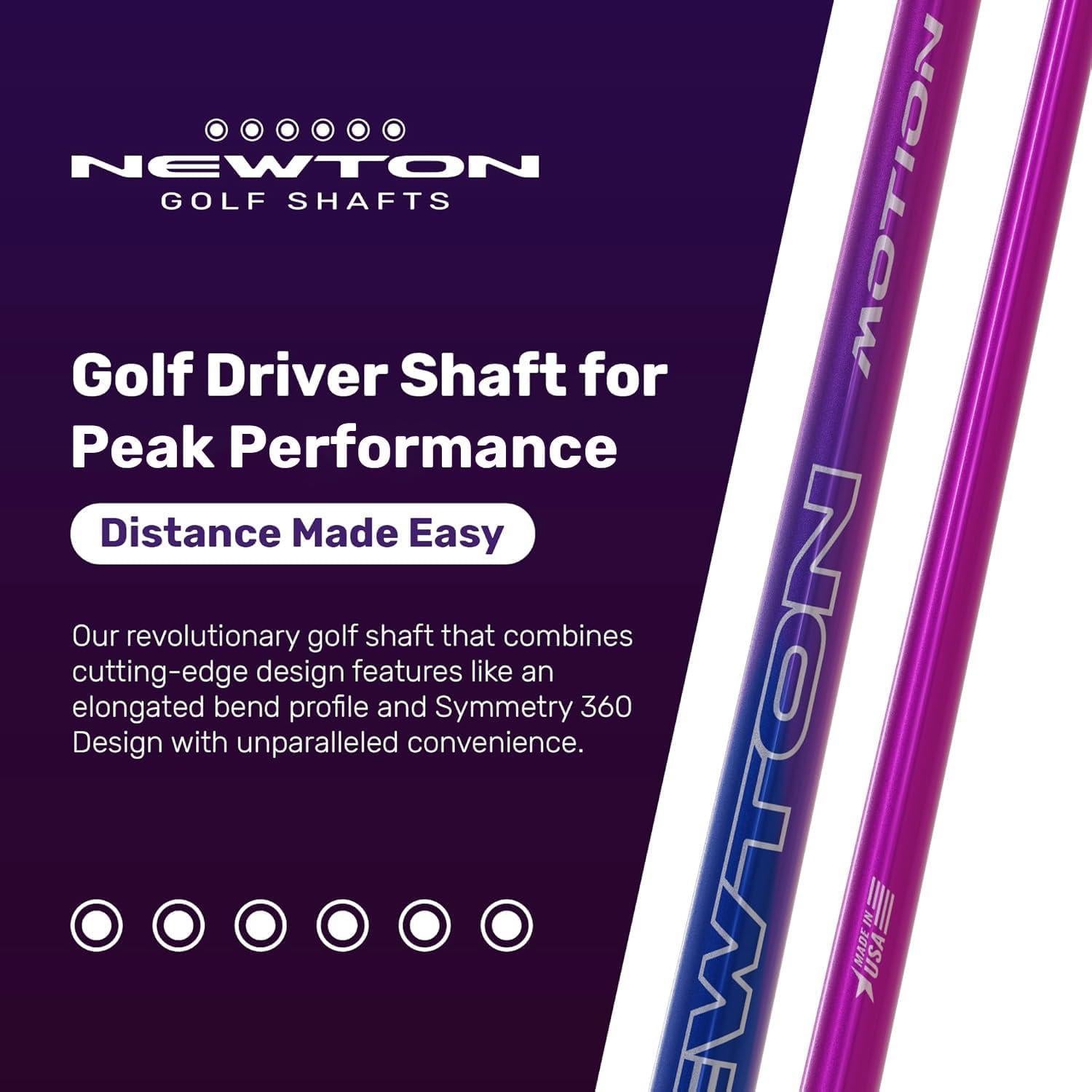 Eje de Driver de Golf NEWTON Motion Fibra de Carbono 0.23 kg