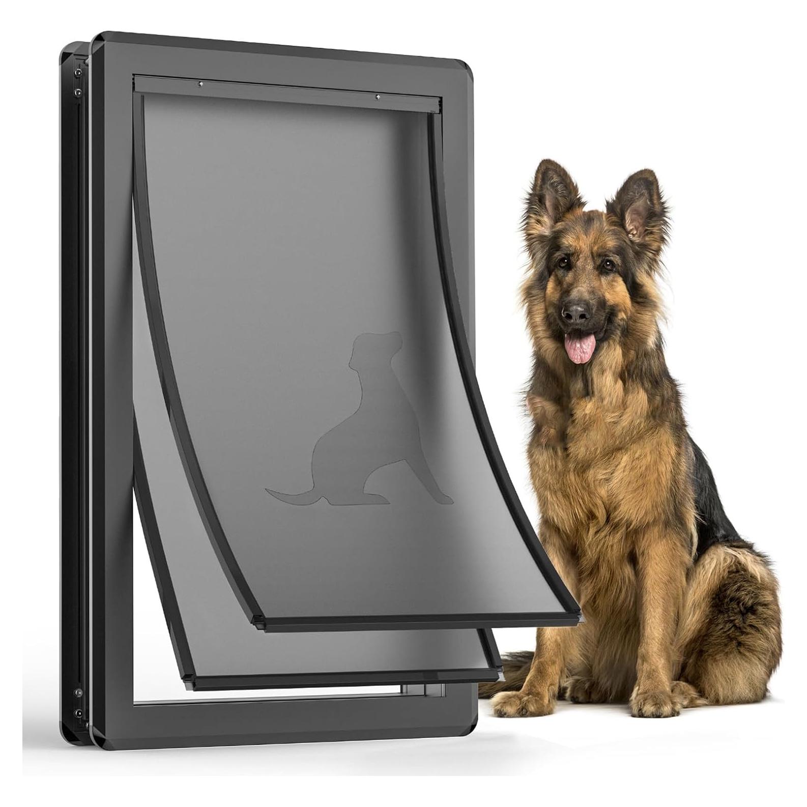 Puerta para Perros Yicostar XL Aluminio 99.79 kg 24.4x13.8 cm