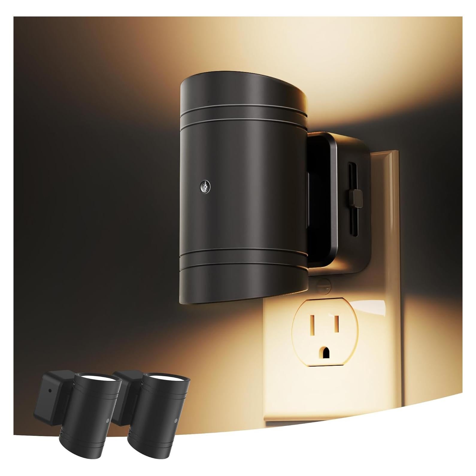 Luz Nocturna LED L LOHAS Regulable 3000K - Paquete de 2