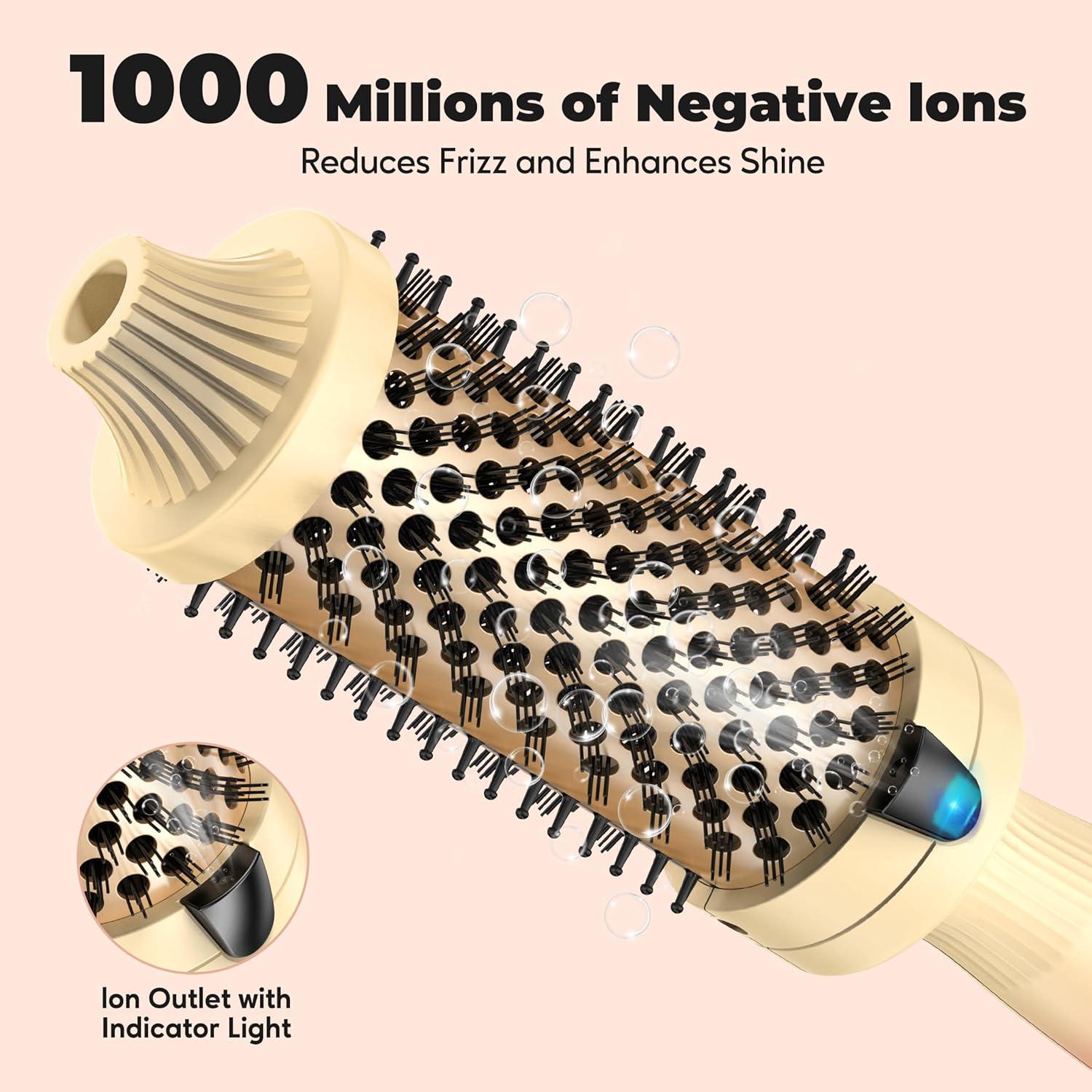 Cepillo Térmico Farery 4.4 cm Cerámico Iónico 9 Temperaturas