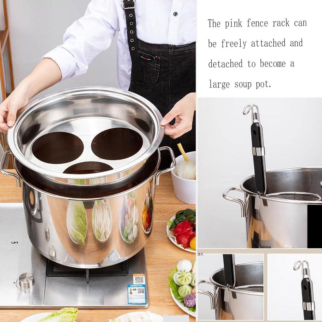 Olla de Pasta Buokaiw con Colador y Tapa - Acero Inoxidable