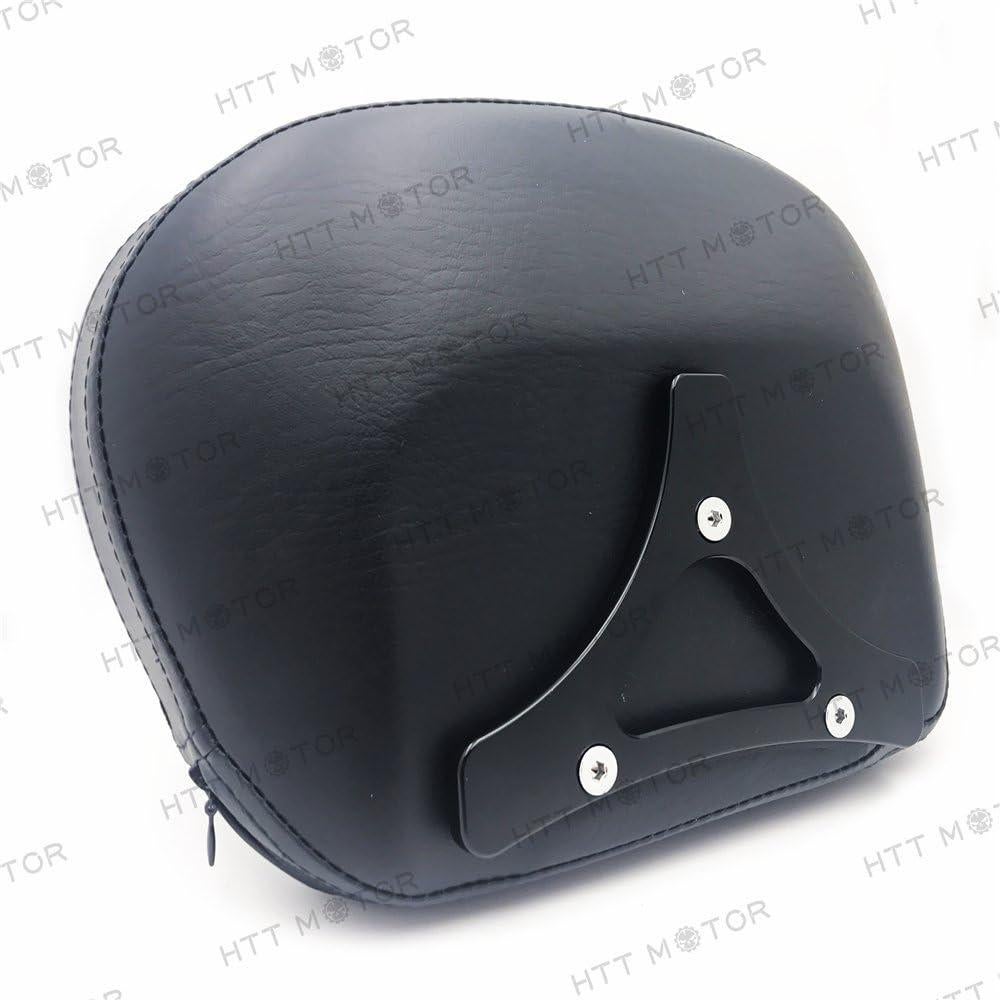 Respaldo Sissy Bar Ajustable HTTMT + Soporte Equipaje Negro