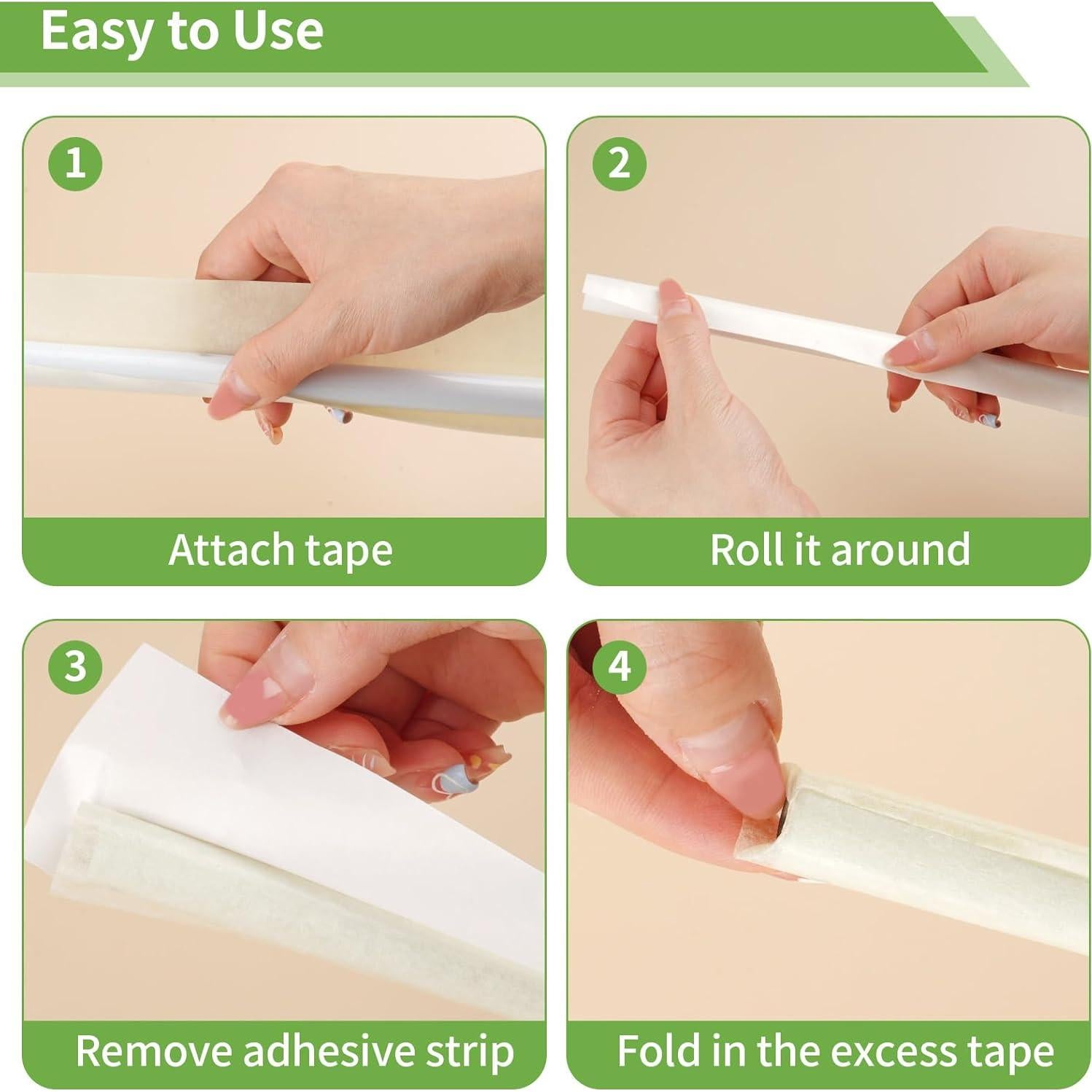 Cinta de Agarre para Golf PEASUG 30 PCS 5,08x25,4 cm